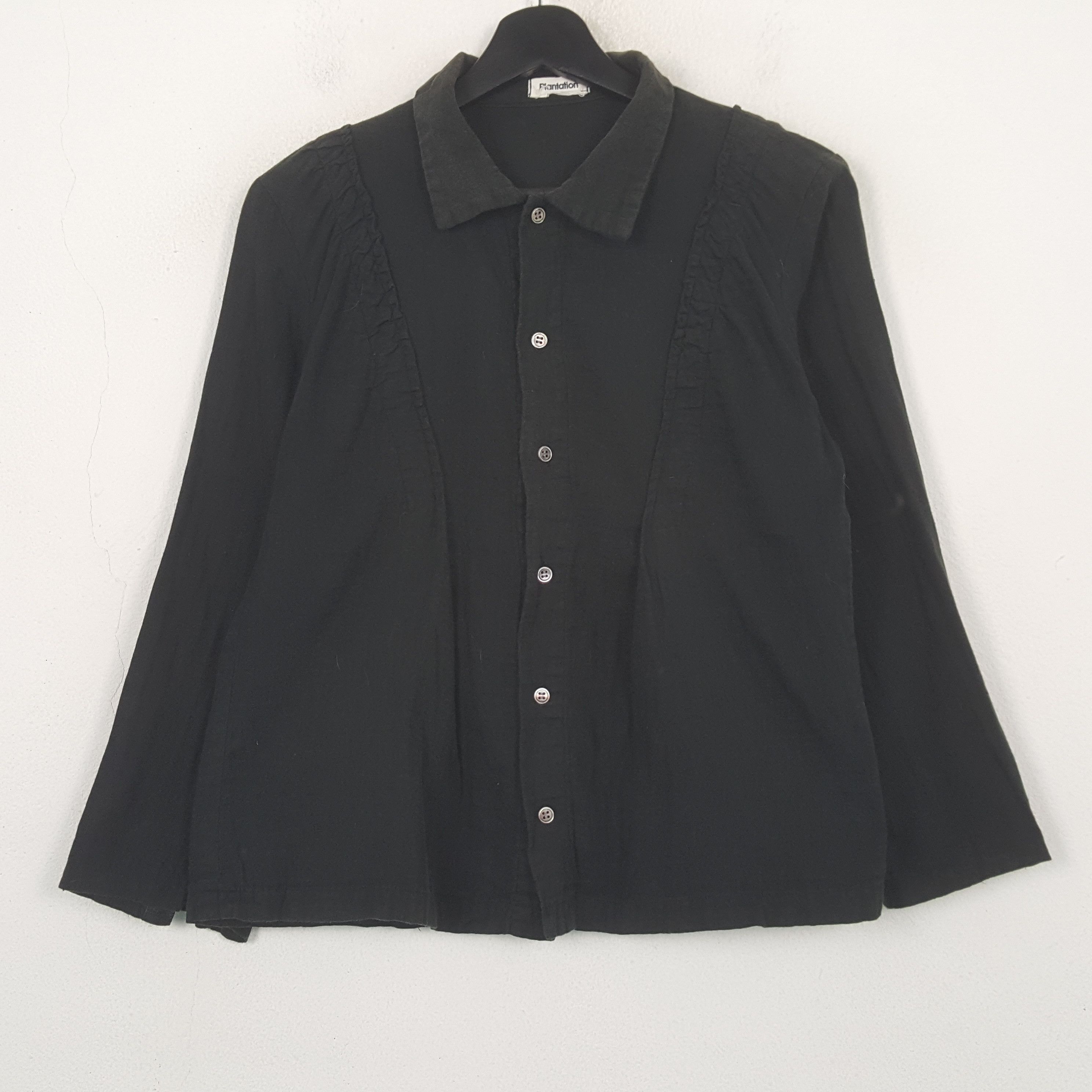 Japanese Brand Plantation by Issey Miyake Designer Shirt RR25 Size M / US 6-8 / IT 42-44 - 1 Thumbnail