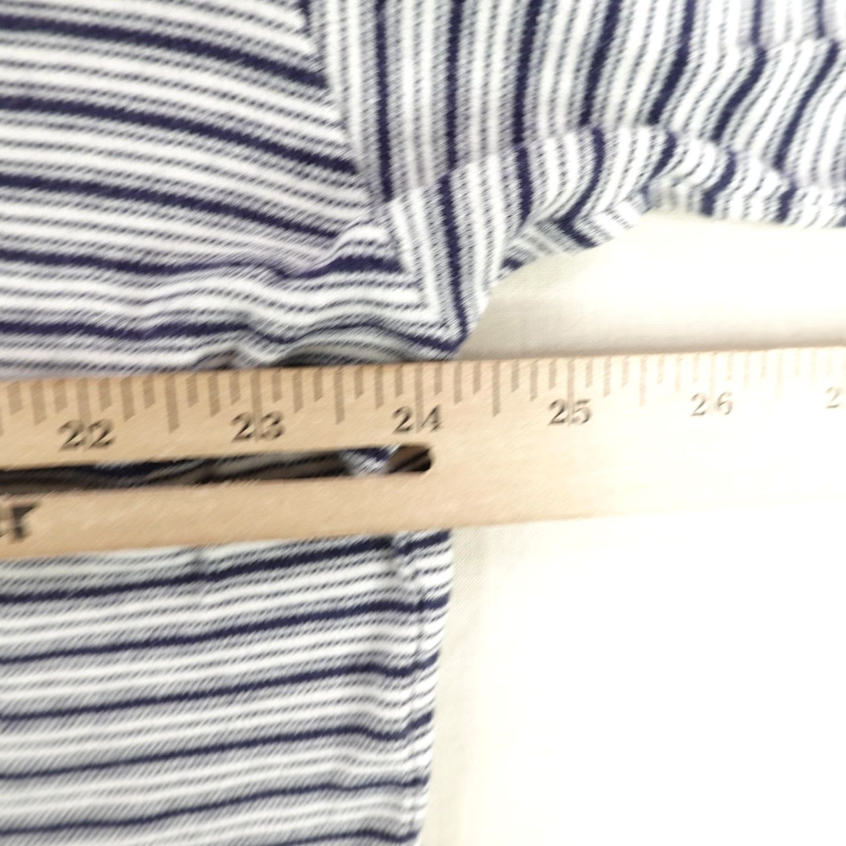 Polo Ralph Lauren VINTAGE Ralph Lauren Polo Shirt Mens Large Short Sleeve Golf Stripes 100% Cotton Blue White Size US L / EU 52-54 / 3 - 5 Thumbnail