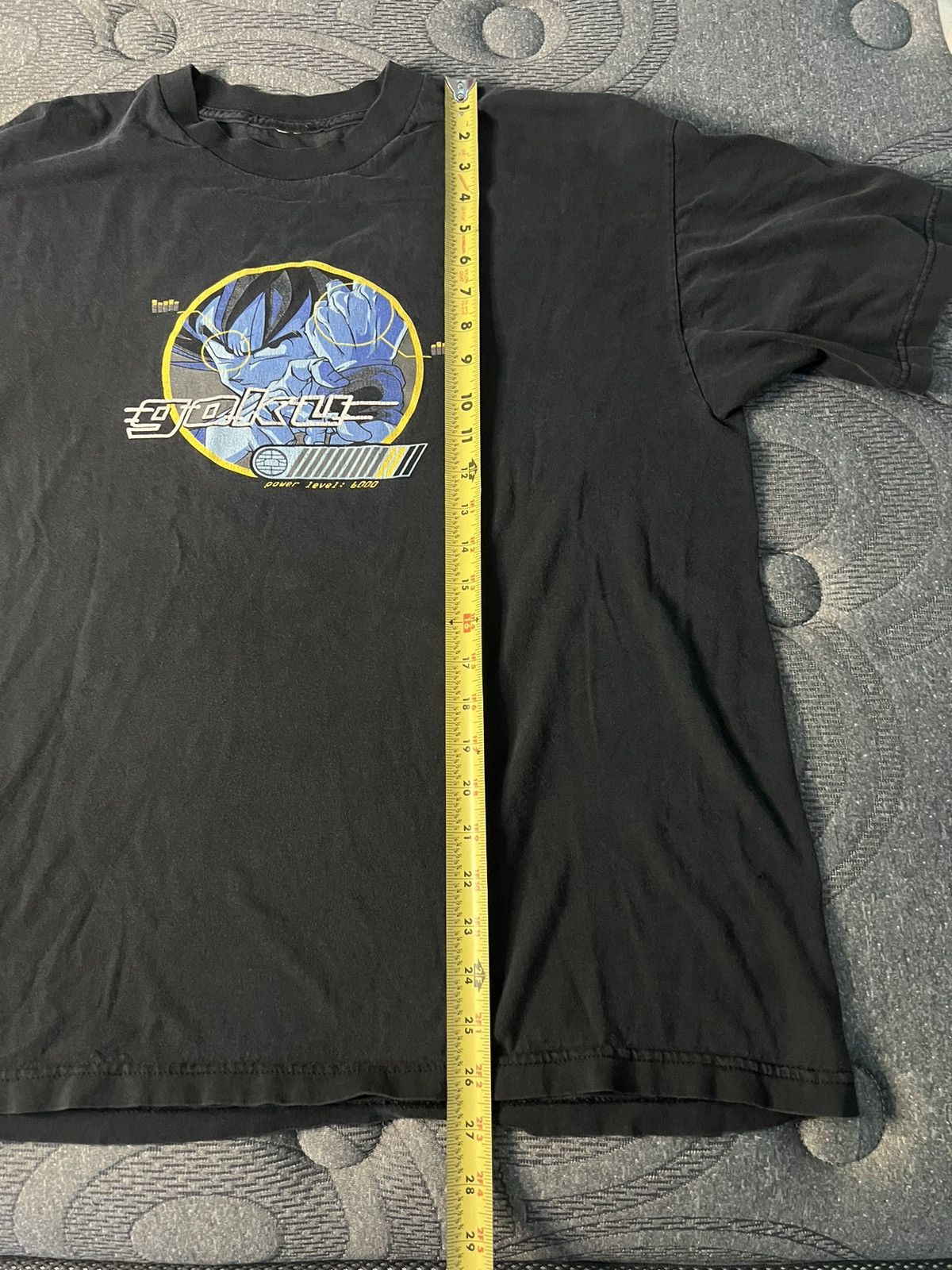 Vintage RARE Vintage 2000 Dragon Ball Z Goku Power Level Shirt L Size US L / EU 52-54 / 3 - 7 Thumbnail