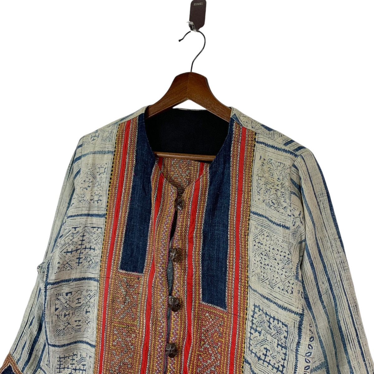 Japanese Brand × Vintage VINTAGE PATCH WORK BOMBER BUTTON JACKET Size US S / EU 44-46 / 1 - 3 Thumbnail