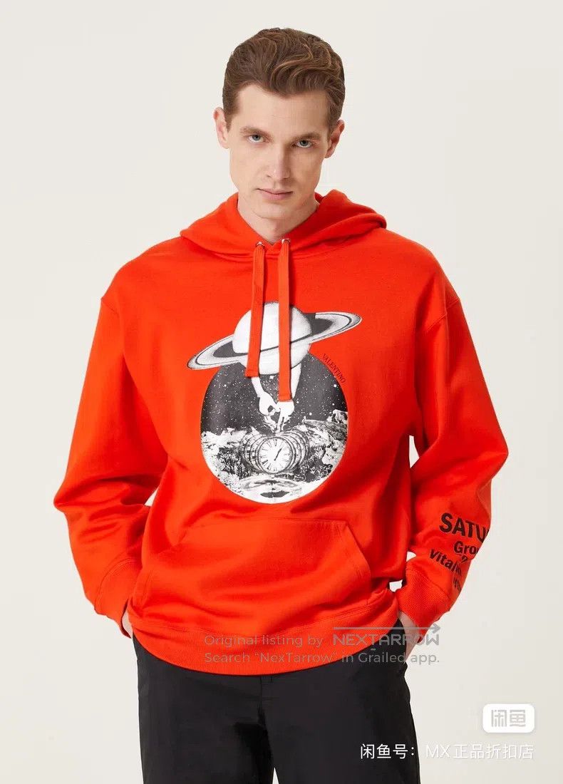 Valentino Valentino Unisex hoodie sweatshirt Size US S / EU 44-46 / 1 - 1 Thumbnail