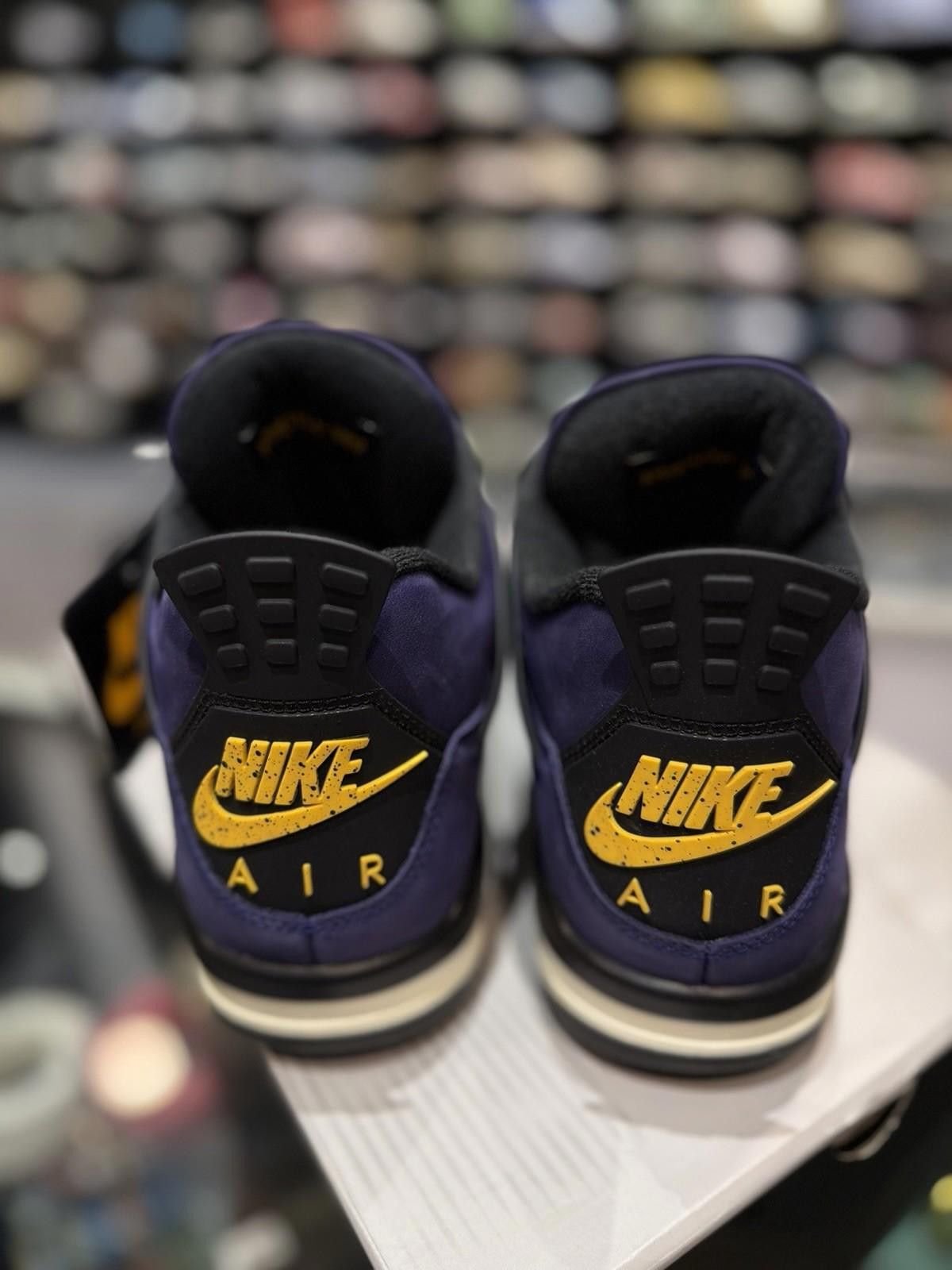 Jordan Brand Air Jordan 4 Retro Lakers "Imperial Purple" FV5029-500 (9.5) Size US 9.5 / EU 42-43 - 10 Thumbnail