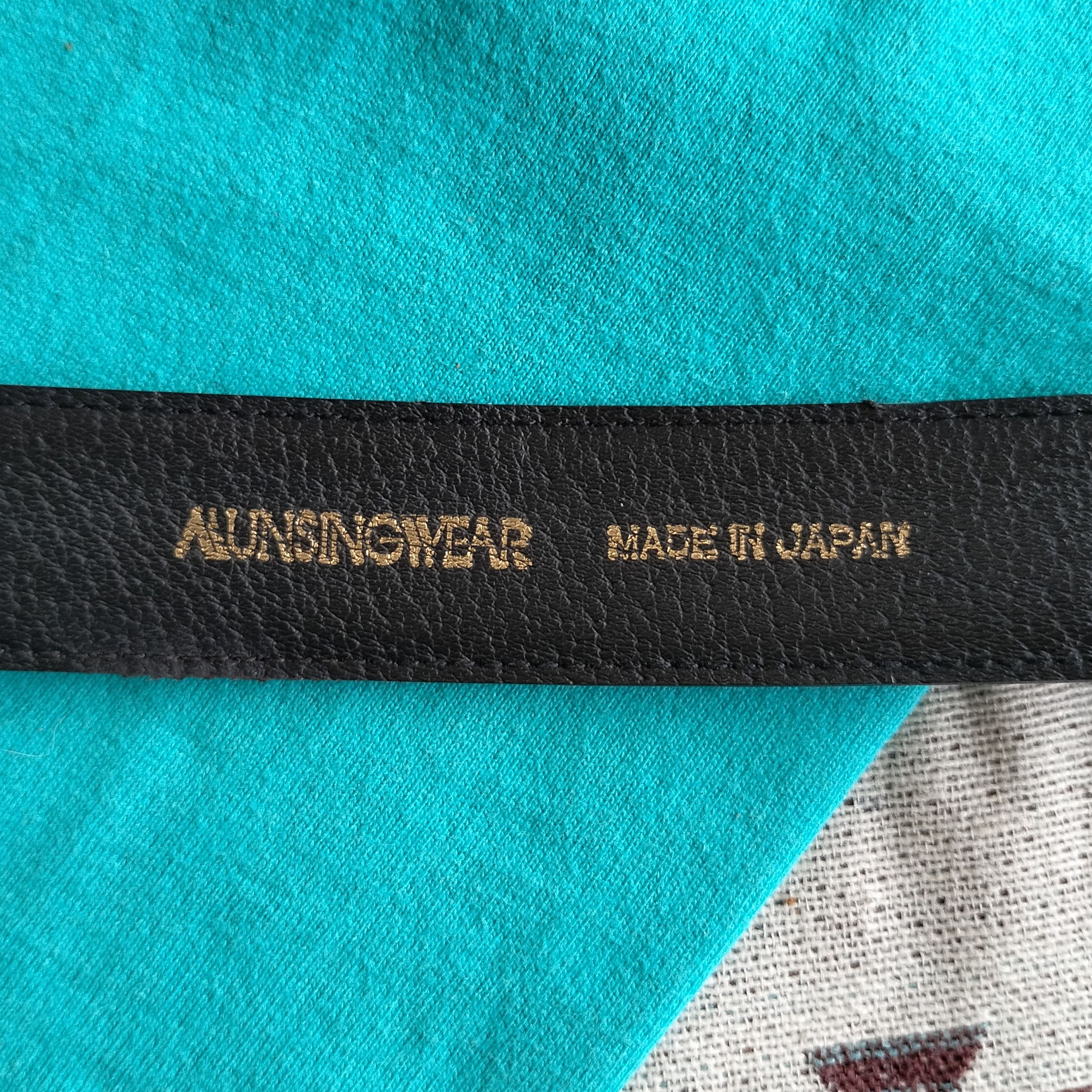 Issey Miyake Vintage Musingwear japan leather belt Size ONE SIZE - 5 Thumbnail