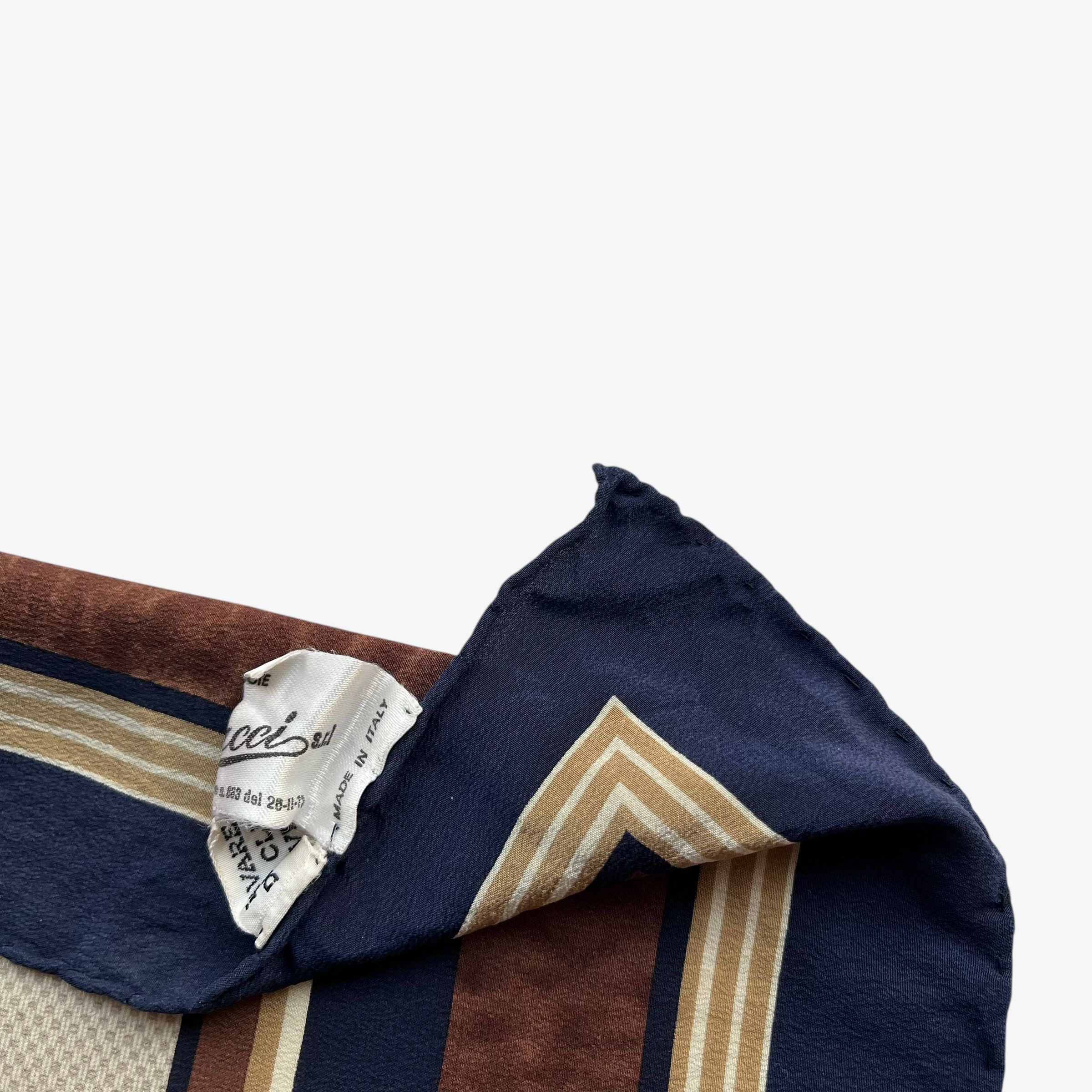 Gucci Vintage Gucci Interlocking GG Equestrian Saddle Silk Scarf Size ONE SIZE - 2 Thumbnail
