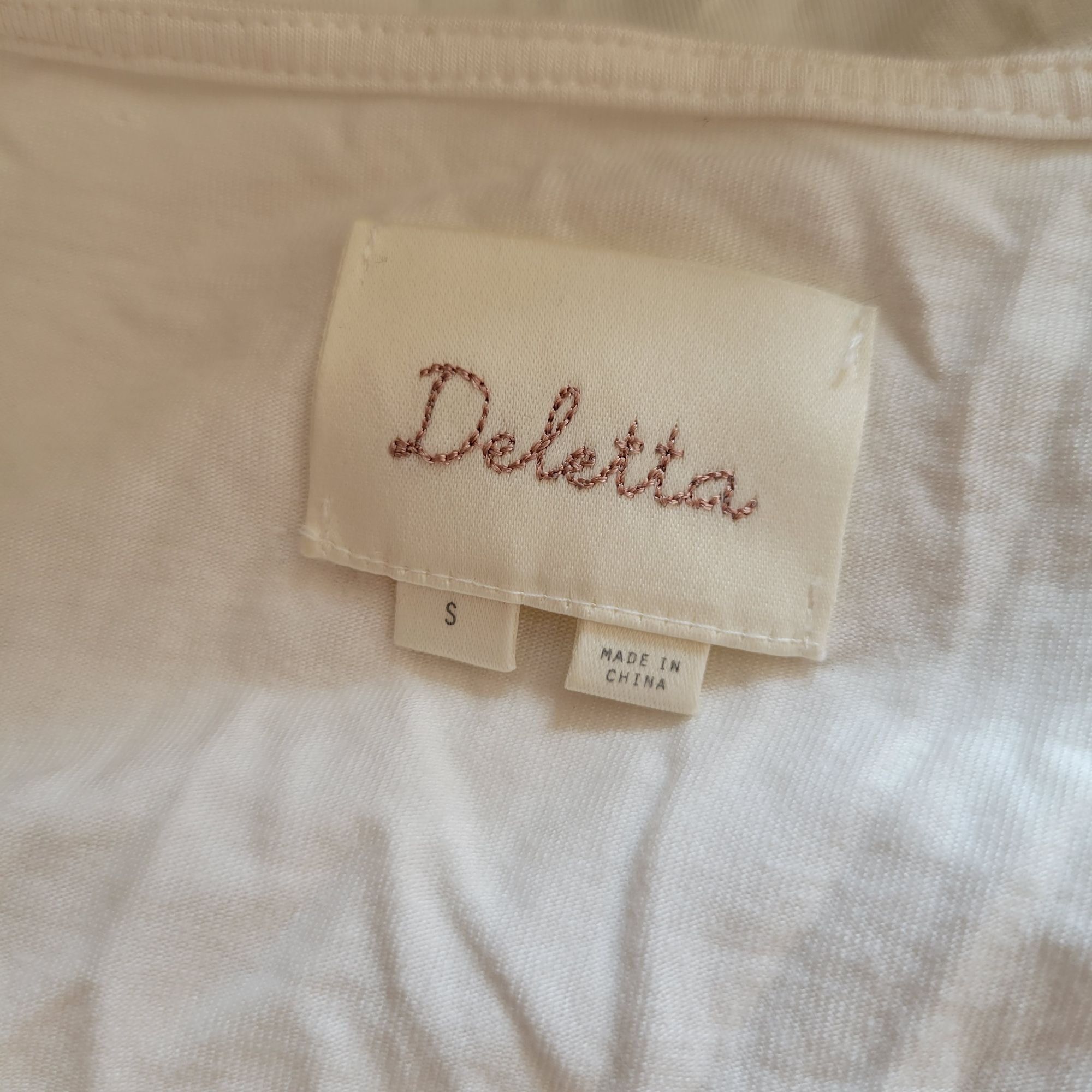 Anthropologie Anthropologie Deletta Bird Print Long Sleeve Top Cream S Vel Size S / US 4 / IT 40 - 4 Thumbnail