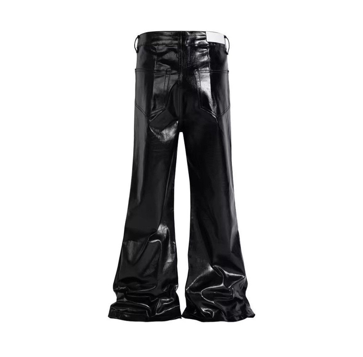Japanese Brand × Jean Black-coated Glossy Patent Leather Size US 32 / EU 48 - 4 Thumbnail