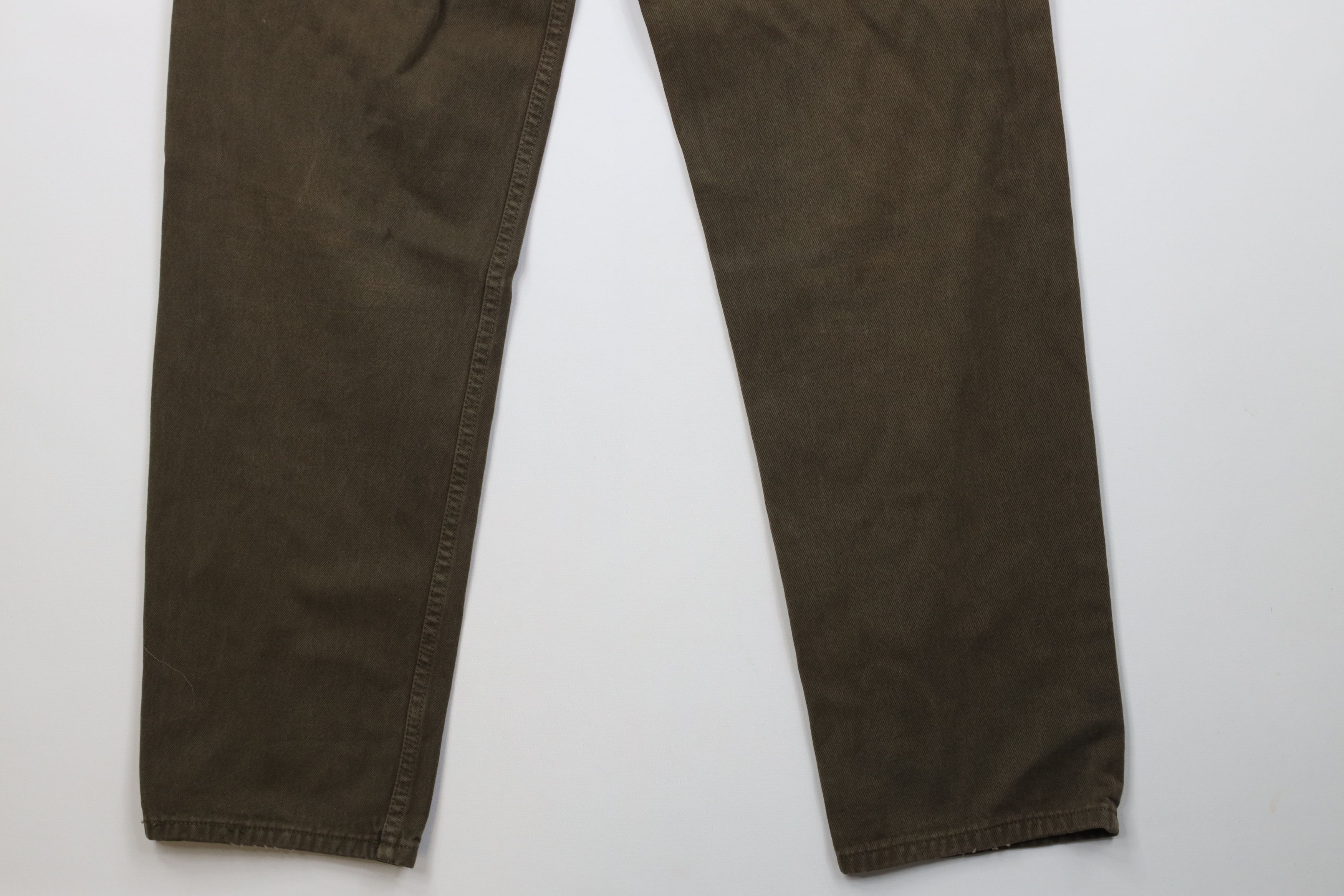 Calvin Klein Vintage 90s Calvin Klein Relaxed Fit Denim Jeans Green Size US 32 / EU 48 - 14 Thumbnail