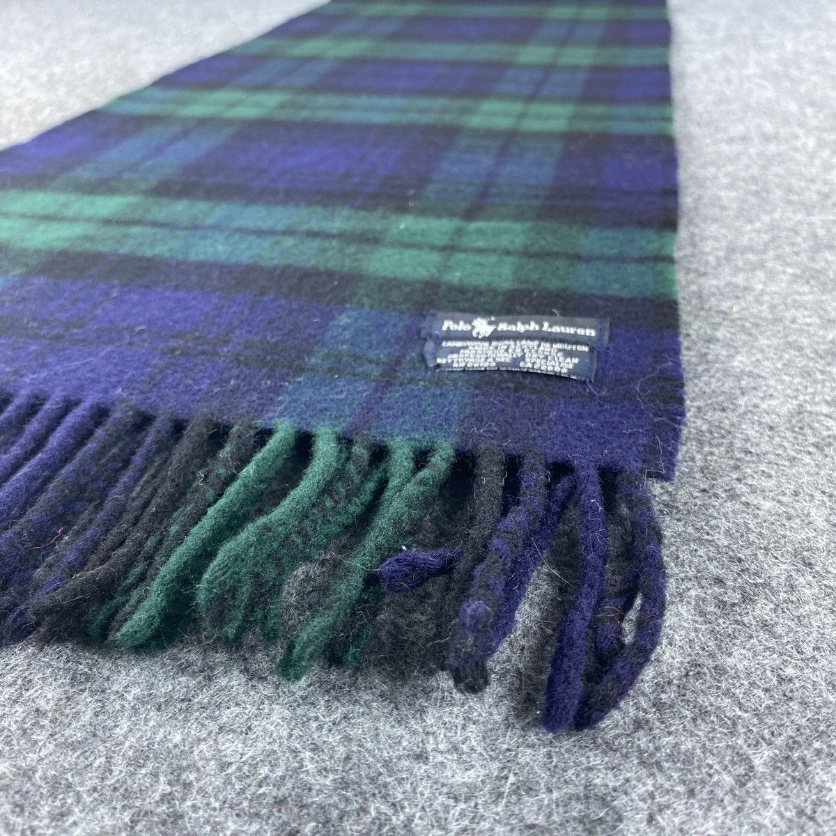 Polo Ralph Lauren × Vintage Polo Ralph Lauren Scarf # D572 # Muffler # Neckwear Size ONE SIZE - 4 Thumbnail