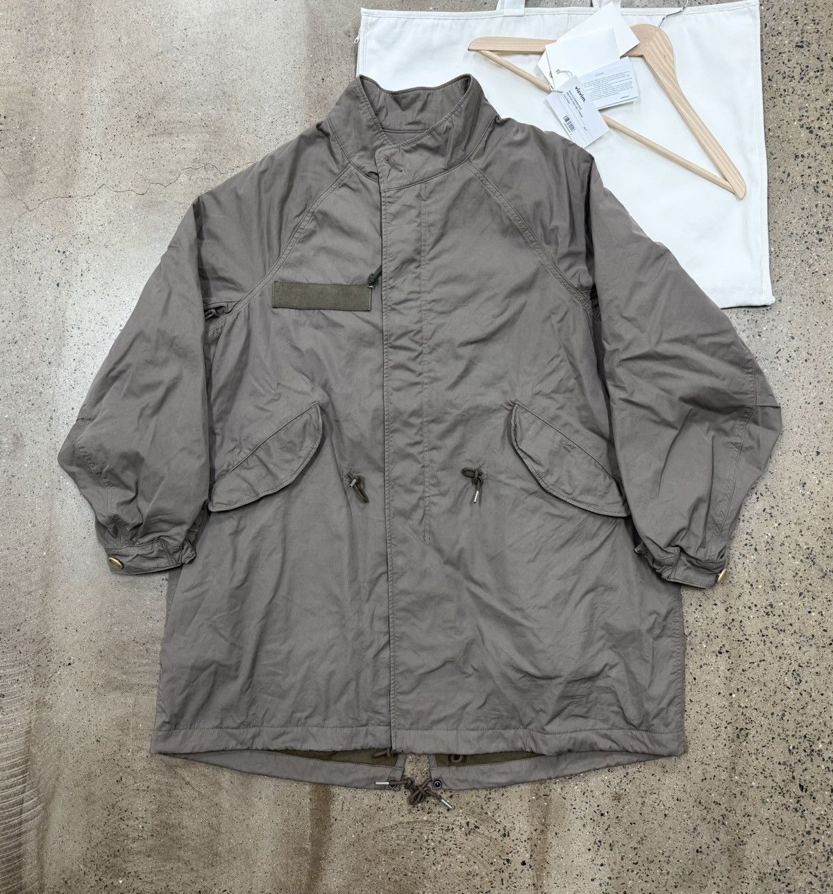Visvim VISVIM 25AW SIX-FIVE FISHTAILPARKA ，size 1，khaki Size US S / EU 44-46 / 1 - 1 Thumbnail