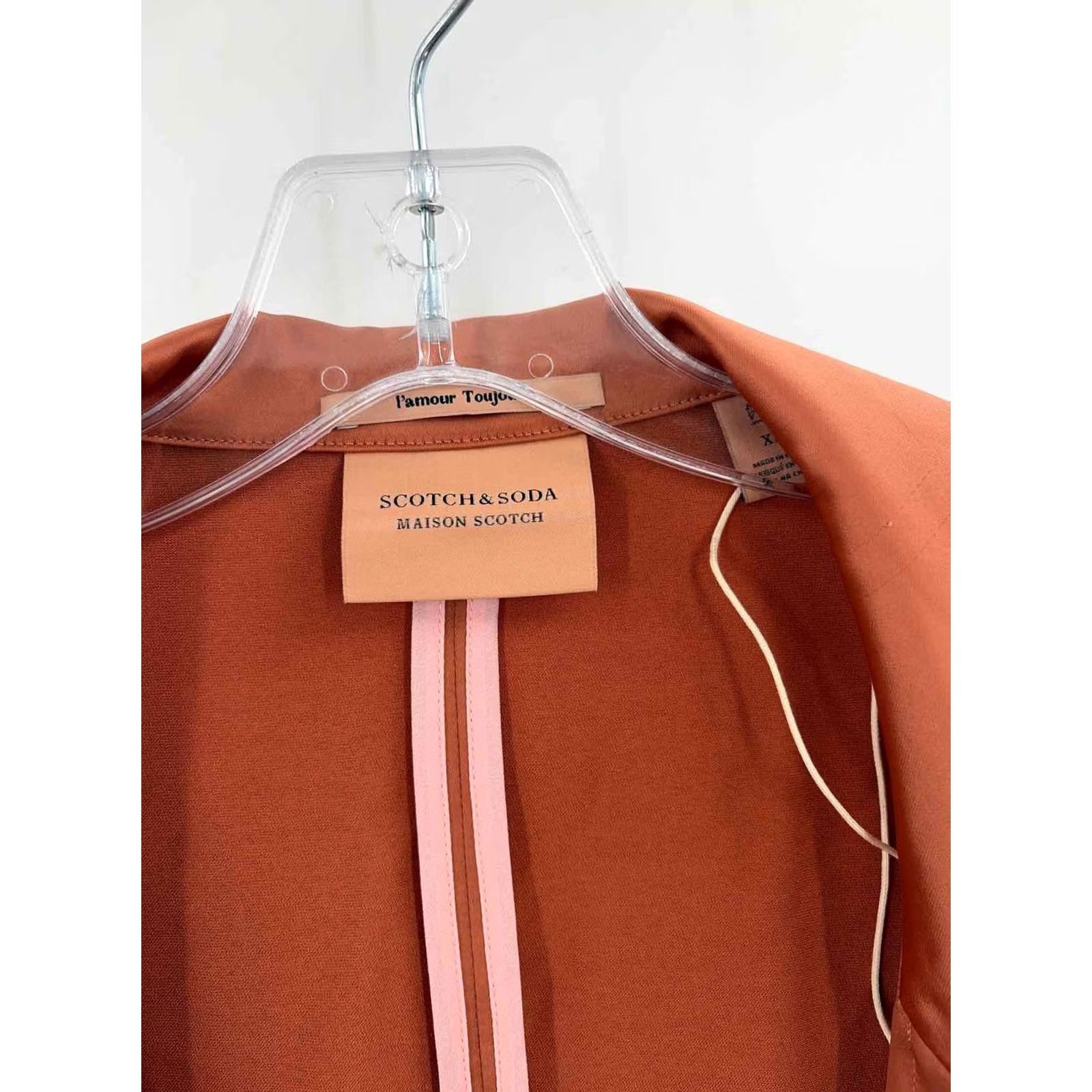 Scotch & Soda Scotch & Soda Orange Blazer XL Size XL / US 12-14 / IT 48-50 - 3 Thumbnail