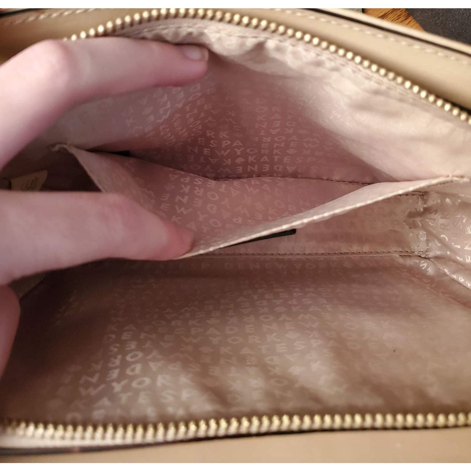 Kate Spade Kate Spade Adelia Crossbody Beige Satchel Size ONE SIZE - 11 Thumbnail