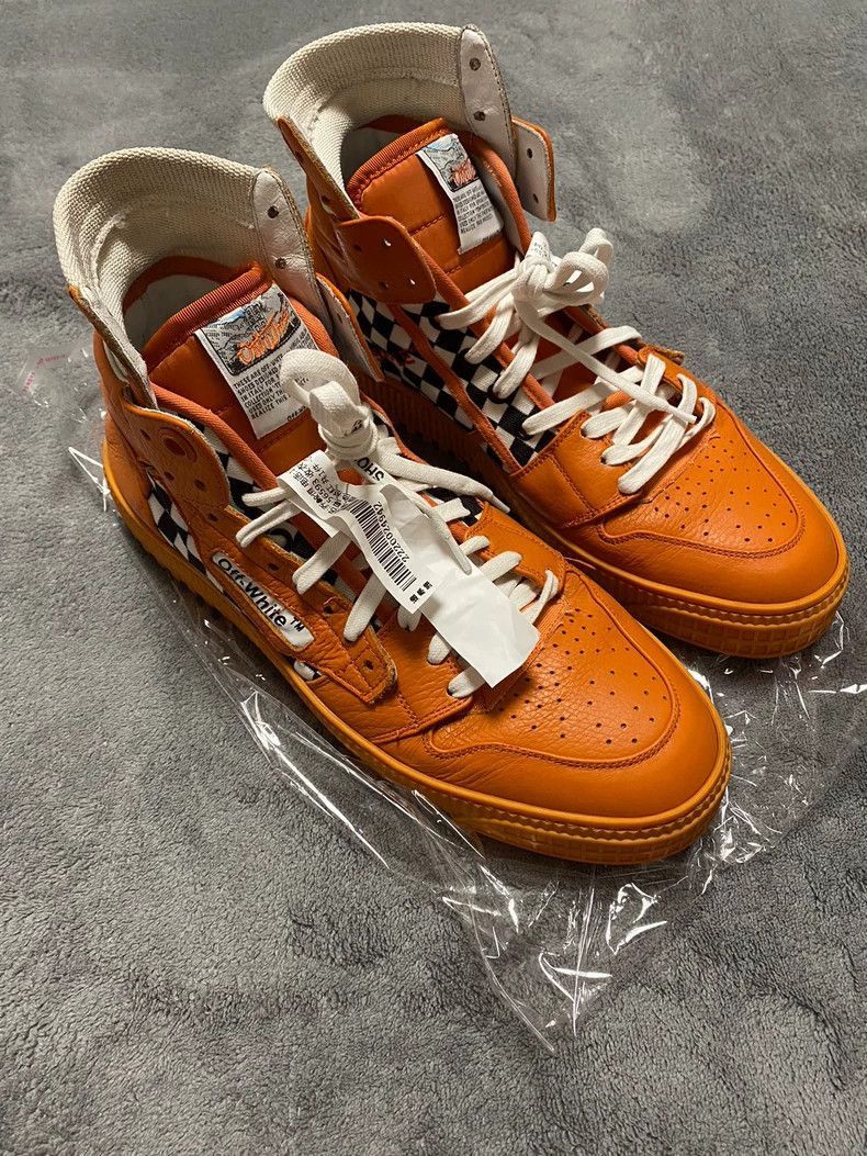 Balenciaga offwhite F1 checkered high-top shoes-2507 Size US 12 / EU 45 - 2 Thumbnail