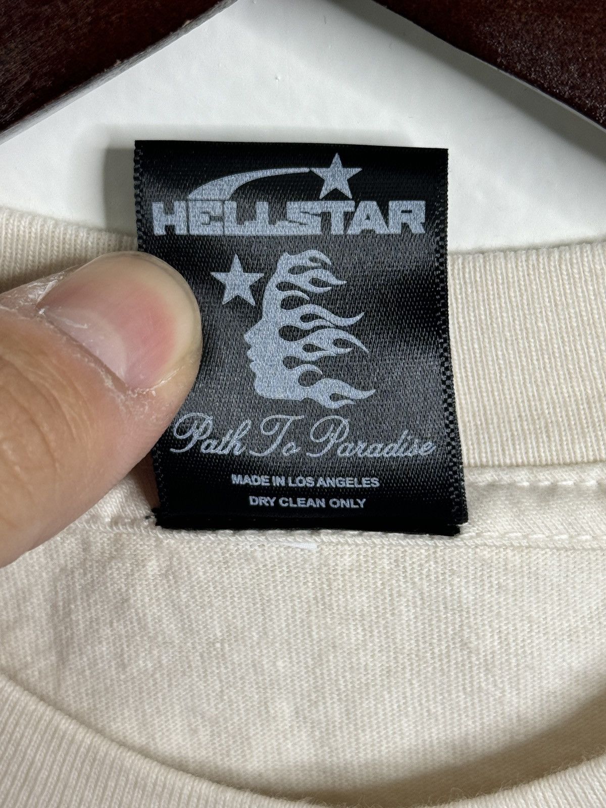 HELLSTAR Hellstar Studios Sounds Like Heaven Tee Cream Size US S / EU 44-46 / 1 - 5 Thumbnail