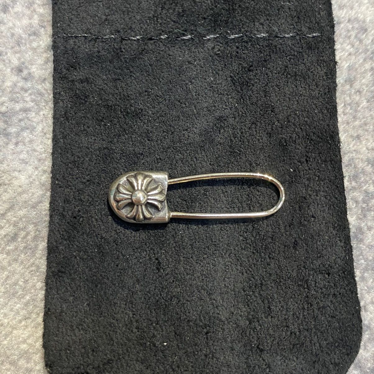 Chrome Hearts Chrome Hearts Safety Pin sliver earring Size ONE SIZE - 5 Thumbnail