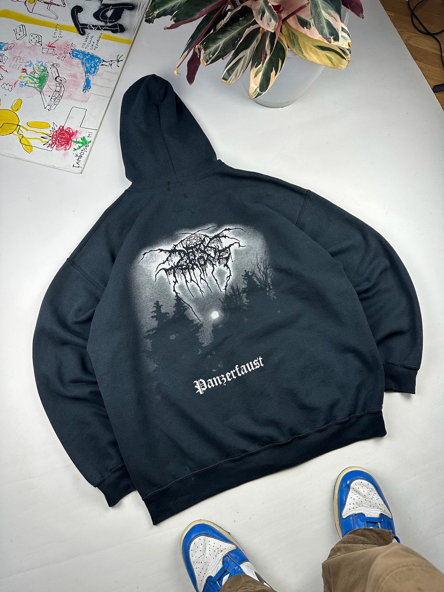 Band Tees Vintage Darkthrone Hoodie Size US XL / EU 56 / 4 - 9 Thumbnail