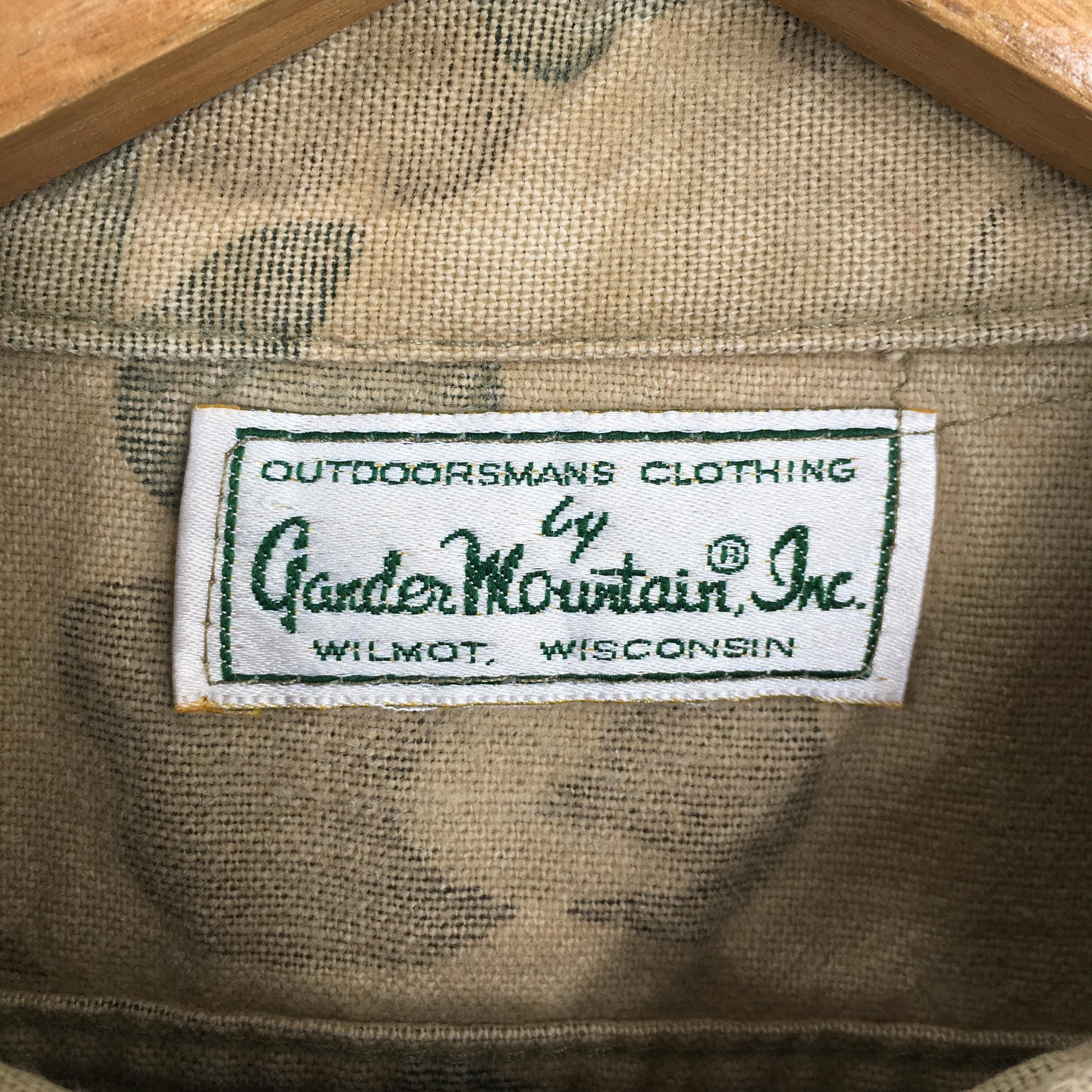 Mossy Oaks Gander Mountain Camouflage Duck Hunter Brown Shirt XLarge Size US XL / EU 56 / 4 - 5 Thumbnail