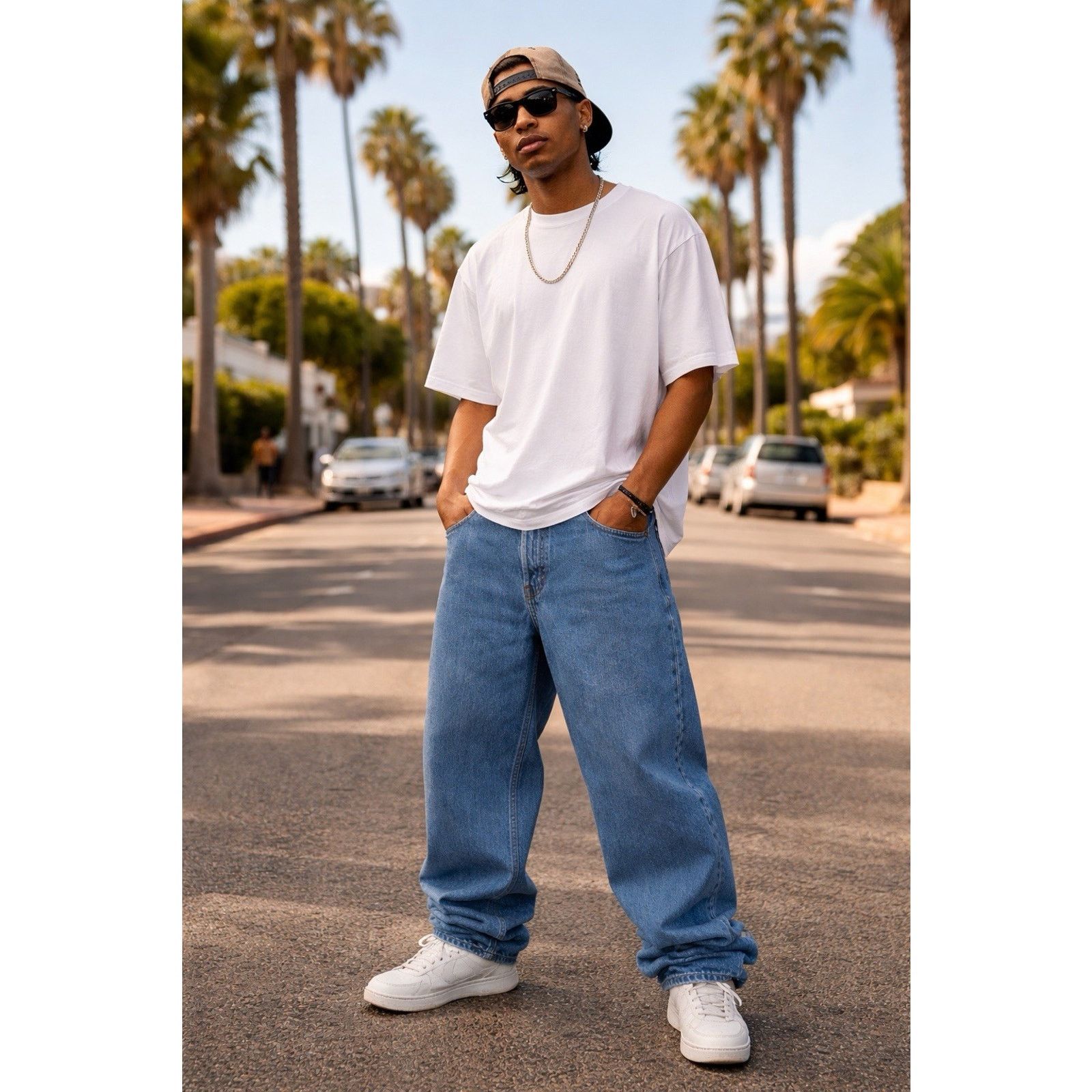 Marithe + Francois Girbaud Marithé François Girbaud Jeans 36x32 Baggy Streetwear EUC Size US 36 / EU 52 - 1 Thumbnail