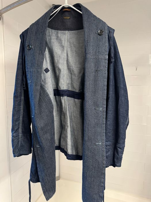 Kapital denim hotsell ring coat