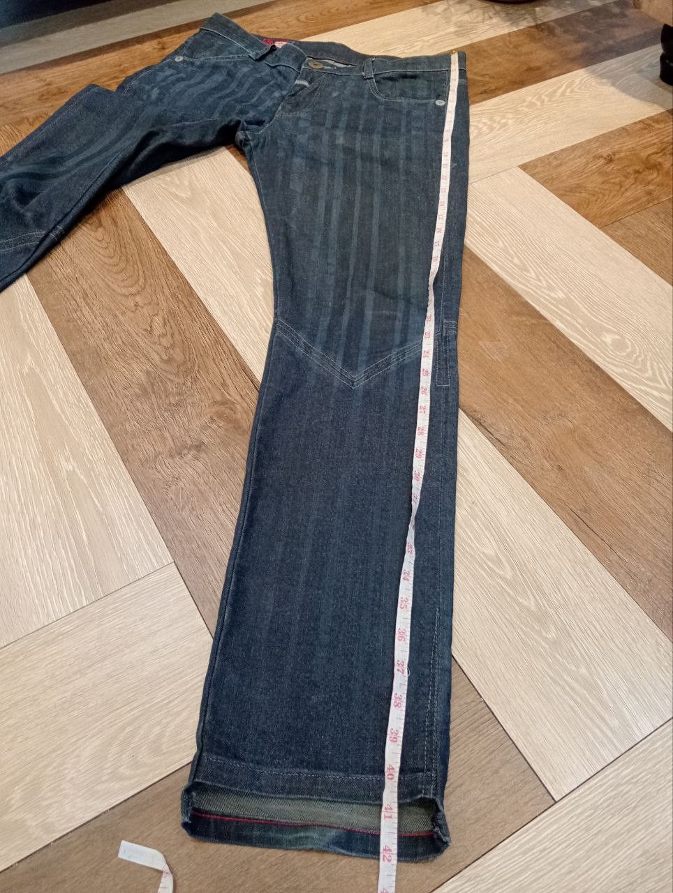 Marithe + Francois Girbaud MARITHE FRANCOIS GIRBAUD JAPAN BLUE STRETCH DENIM JEANS Size US 34 / EU 50 - 17 Thumbnail