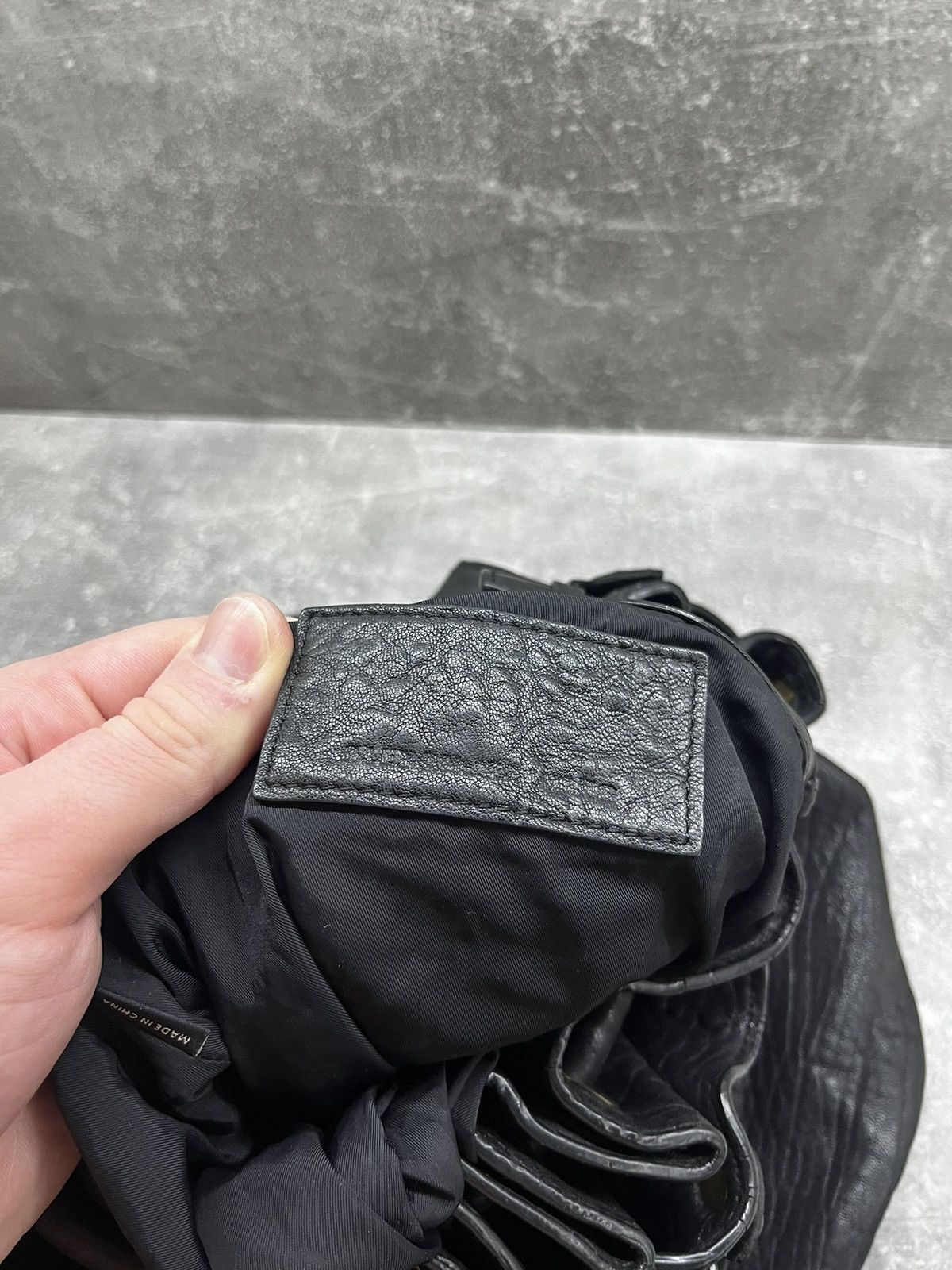 Alexander Wang × Japanese Brand × Leather alexander wang leather avant gard bag Size ONE SIZE - 14 Thumbnail