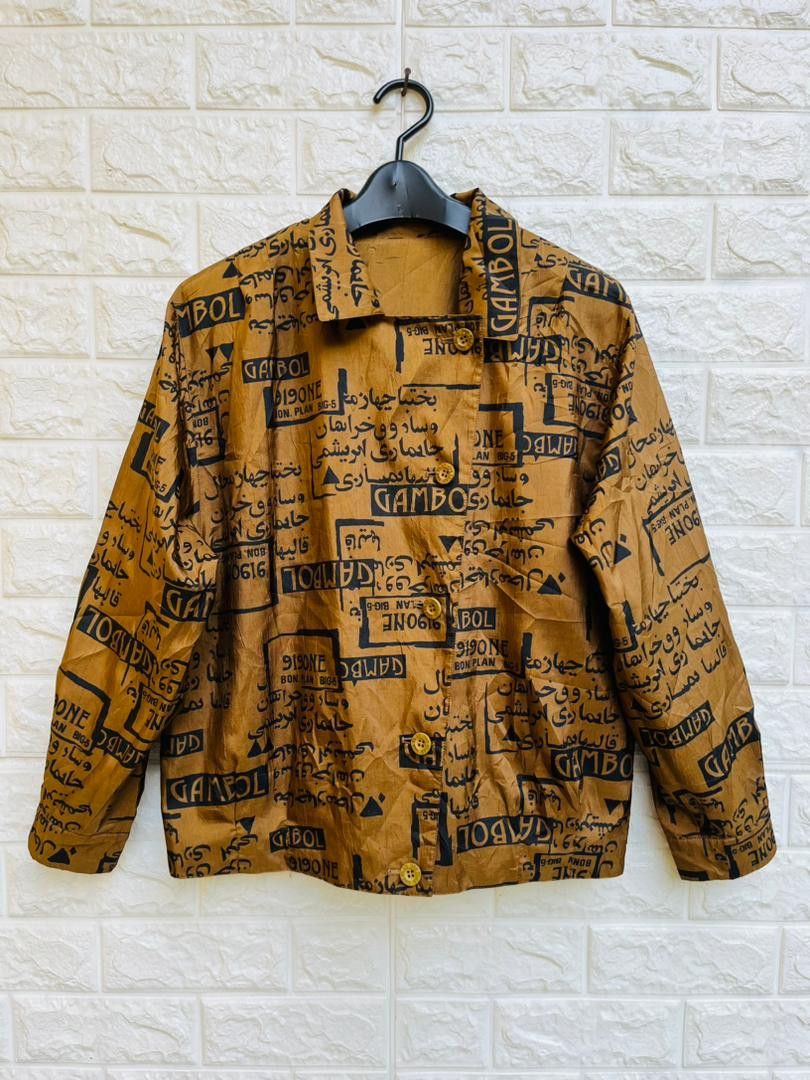 Japanese Brand × Vintage Vintage Arab FullPrint Designer Fashion Style Size M / US 6-8 / IT 42-44 - 1 Thumbnail