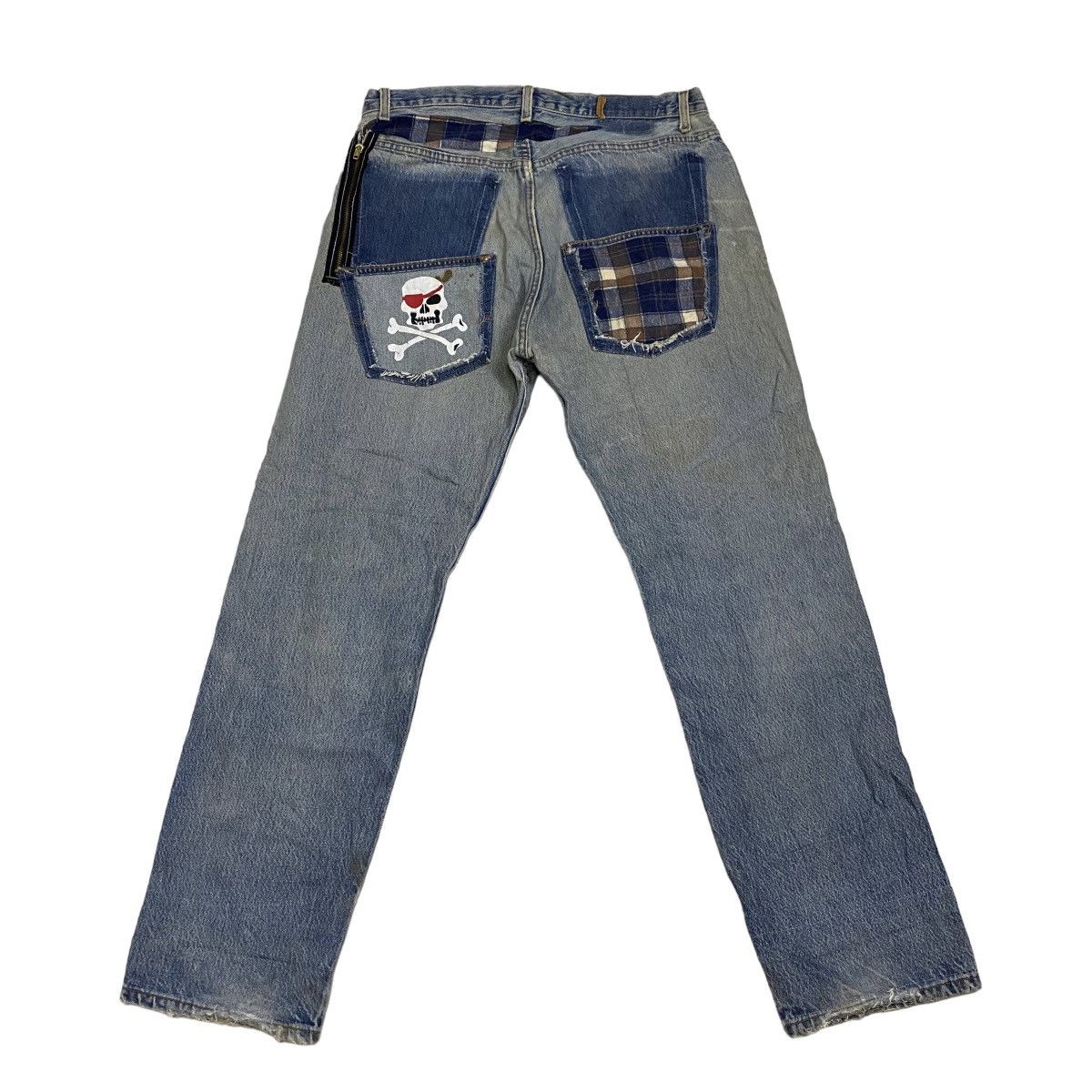 Levi's Levis 501 vintage distressed custom made Size US 36 / EU 52 - 1 Thumbnail