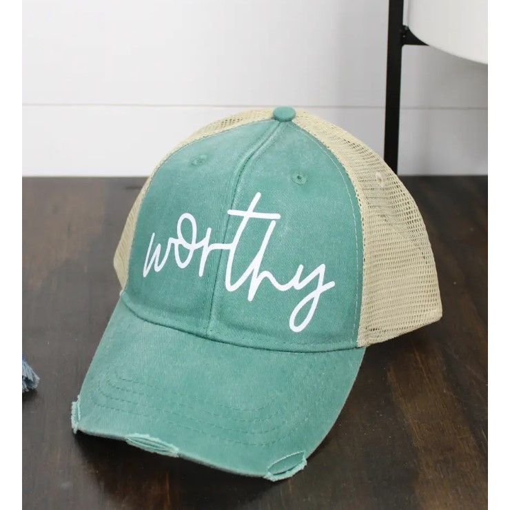 Other Bad Hair Day Baseball Cap Women's Blue/Green Size ONE SIZE - 1 Preview