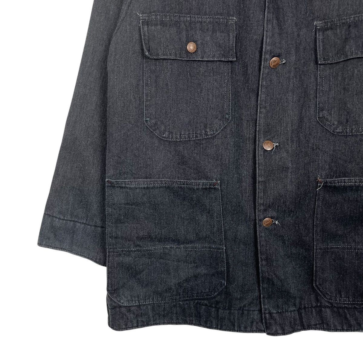 Big Mac Vintage 90s Big Mac Chore Denim Jacket Size US M / EU 48-50 / 2 - 3 Thumbnail