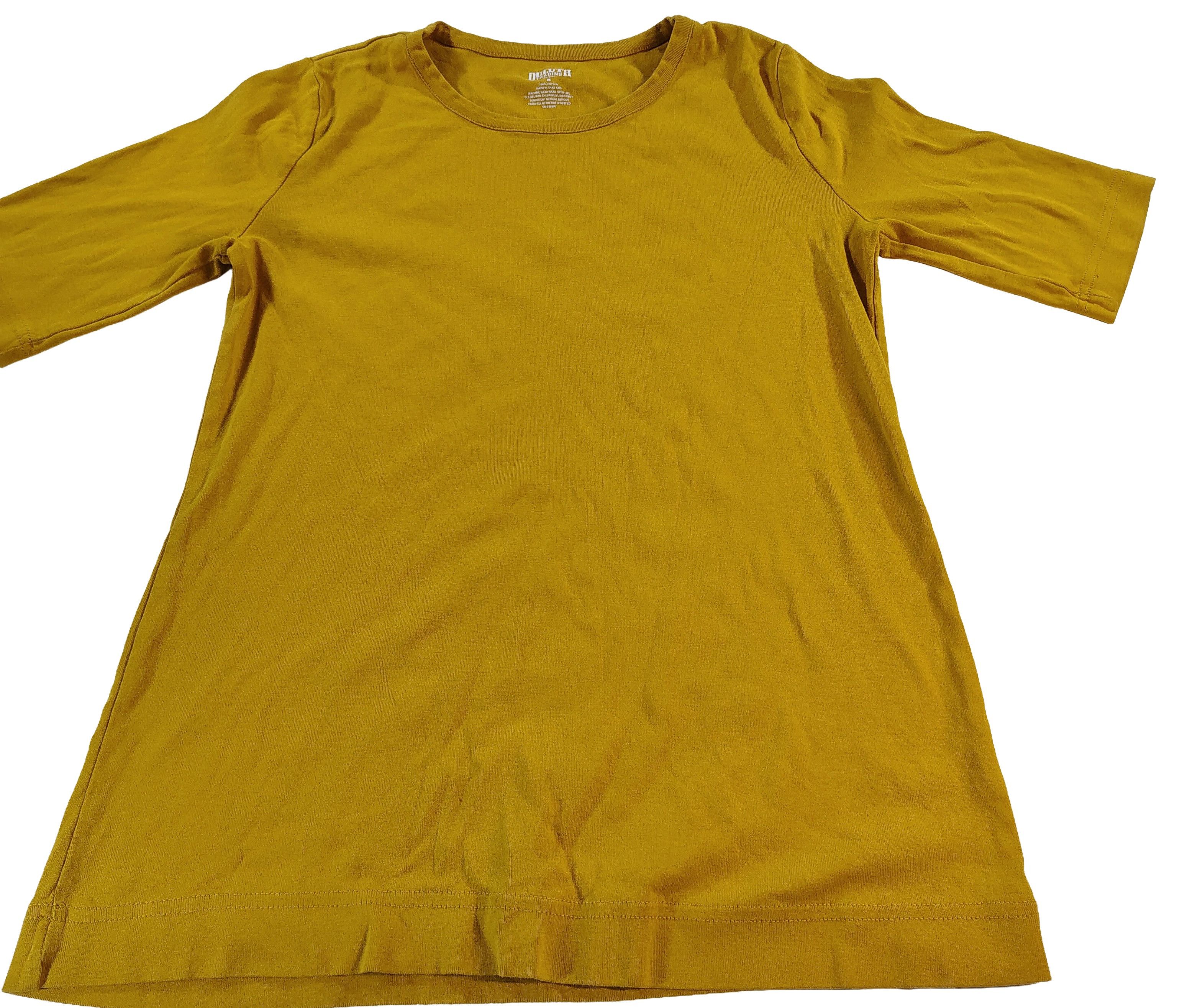 Duluth Trading Company Women's Small Mustard Yellow Duluth Trading Co. Plain Shirt Size S / US 4 / IT 40 - 1 Thumbnail