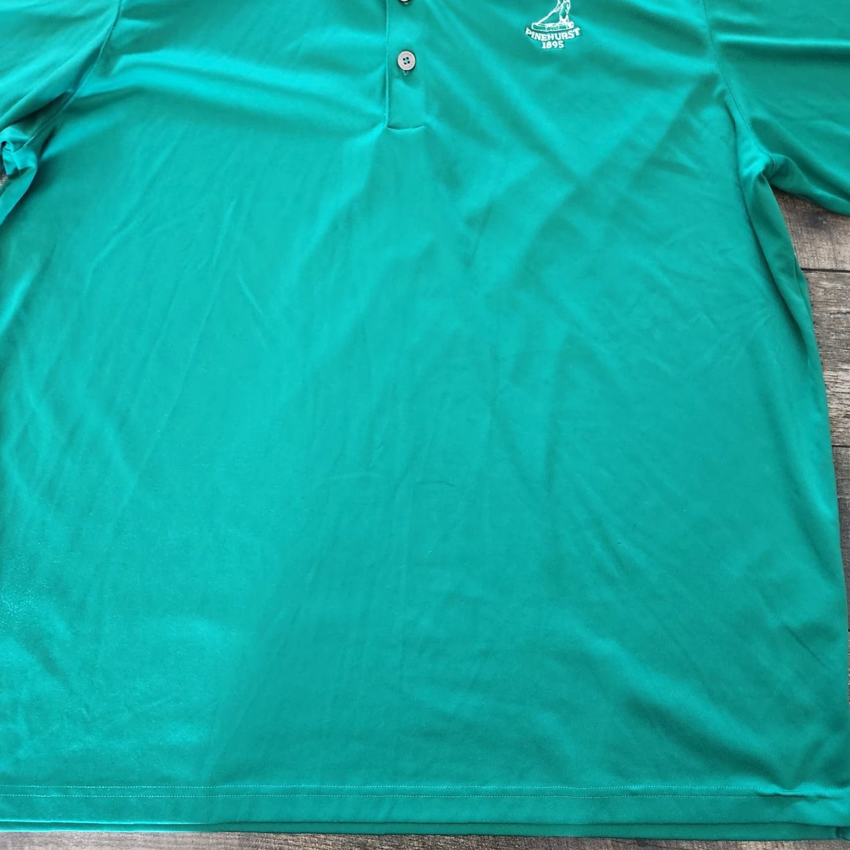 Adidas Adidas Pinehurst Polo Shirt Green Men's XL Performance Shirt Polo Short Sleeve Button Embroidered Logo Nike? Size US XL / EU 56 / 4 - 2 Thumbnail