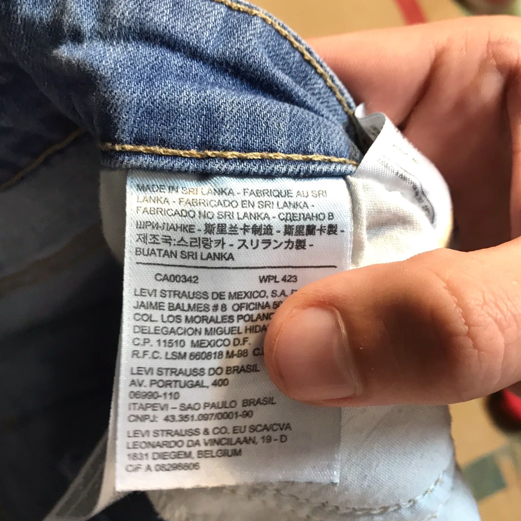 Levi's Levi's Light Blue Denim Womens Short 5-Pocket Zip Fly Slim Fit 8.5 Inseam 26W 4 Size 27" / US 4 / IT 40 - 5 Thumbnail