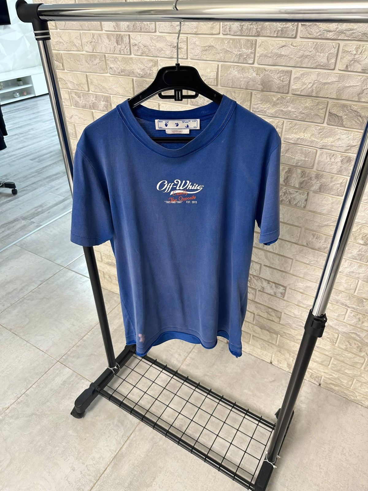 Off-White Off white t shirt Size US S / EU 44-46 / 1 - 2 Thumbnail