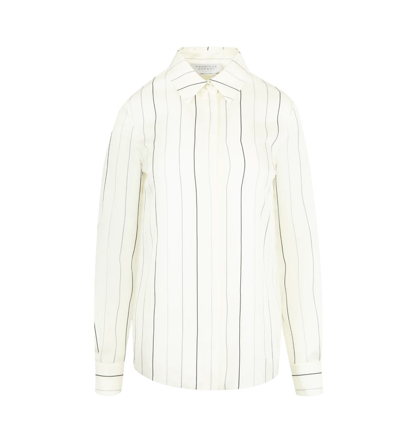 Gabriela Hearst o1h1sh11225 Henri Blouse in White Size XS / US 0-2 / IT 36-38 - 1 Thumbnail