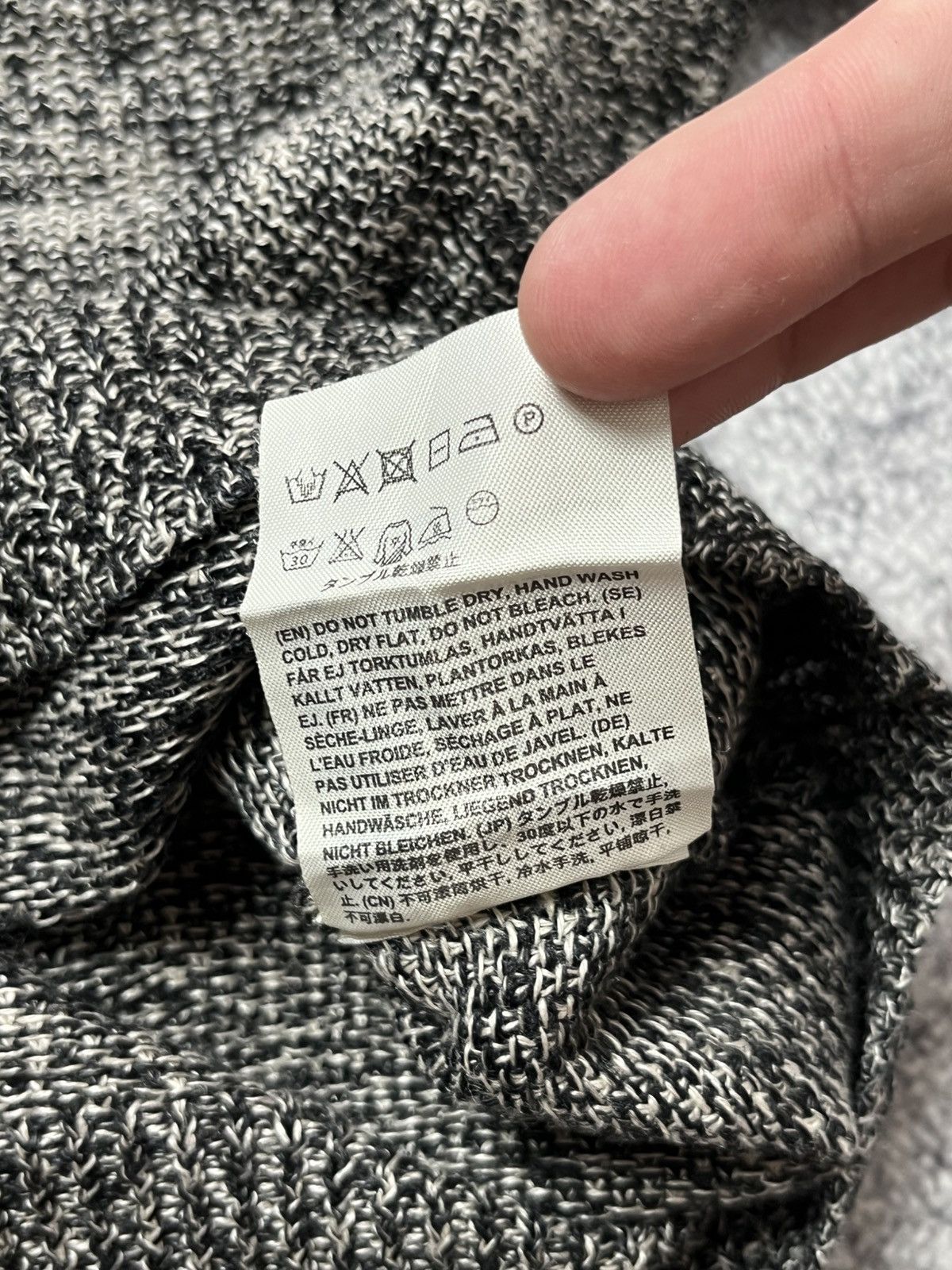 Acne Studios 🔥SS14 Acne Studios Bird Linen Mix Boxy Cropped Sweater Size XS / US 0-2 / IT 36-38 - 8 Thumbnail