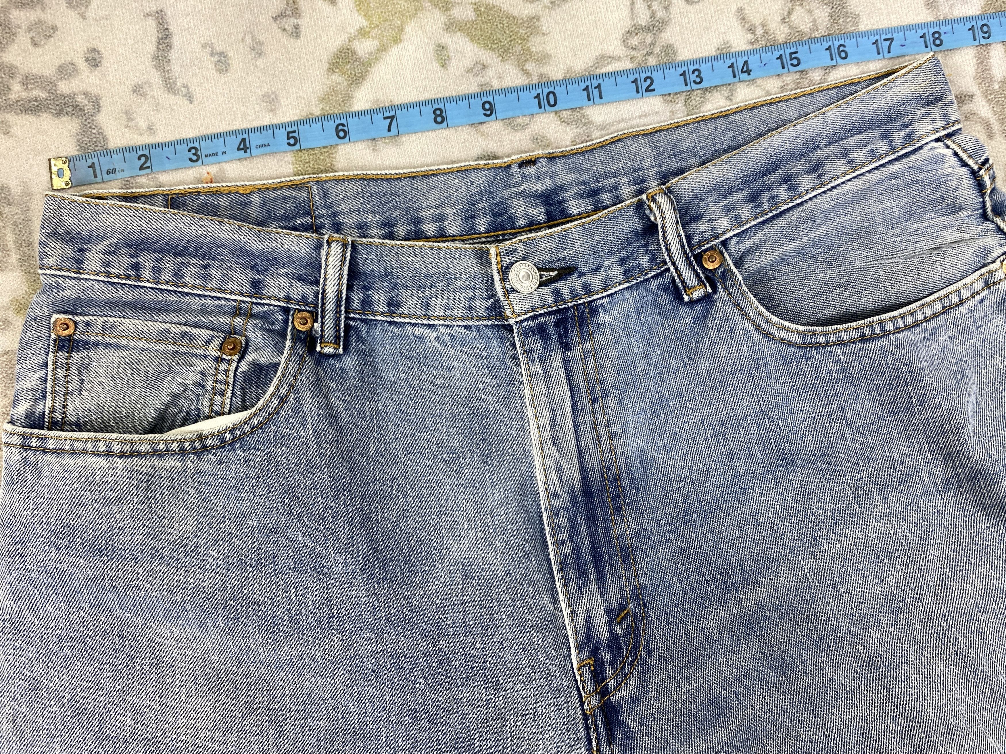 Levi's Light Wash Vintage Levi's 560 Denim 36 x 35 -JN159 Size US 36 / EU 52 - 5 Thumbnail