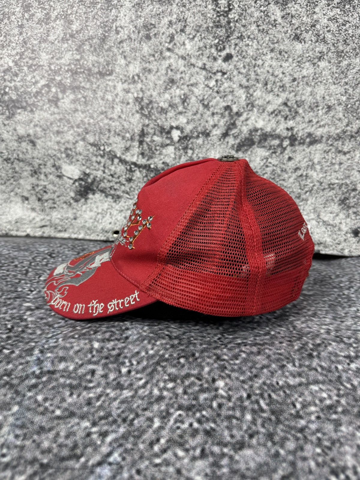 Christian Audigier Men’s Smet by Christian Audigier Baseball Cap Y2K Size 58cm Size ONE SIZE - 5 Thumbnail