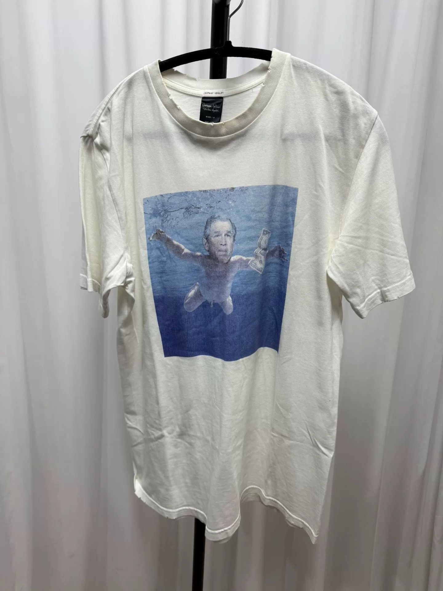 Number (N)ine Nirvana T-Shirt Size 4