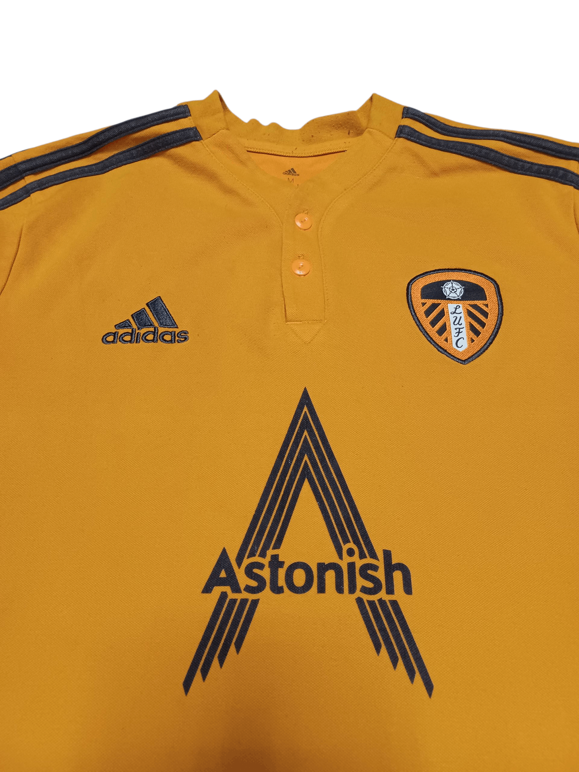 Adidas LEEDS UNITED ADIDAS 2022 SOCCER POLO SHIRT Size US M / EU 48-50 / 2 - 2 Thumbnail