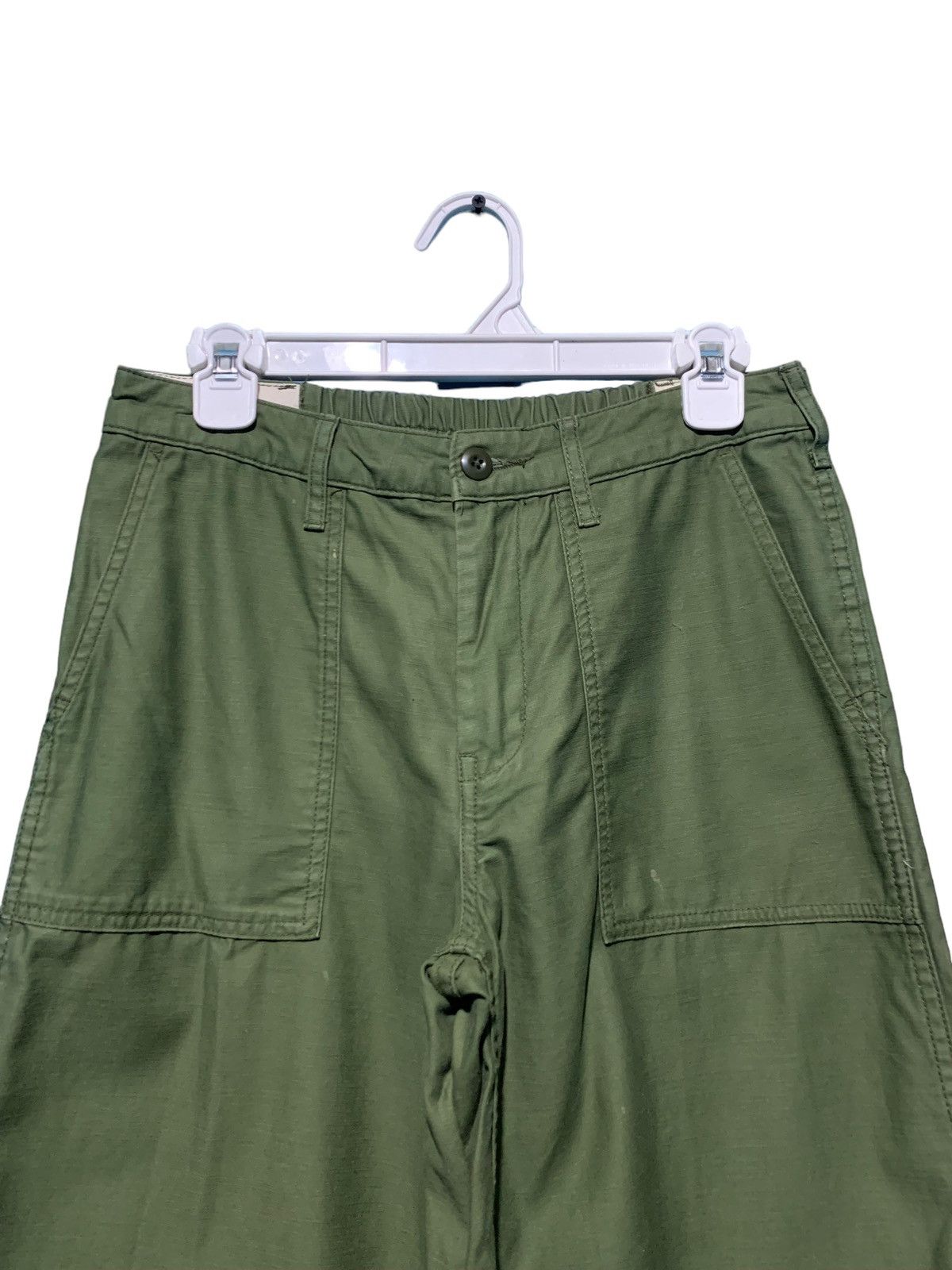 If Six Was Nine Coen fatigue wide leg pants military green Size US 29 - 2 Thumbnail