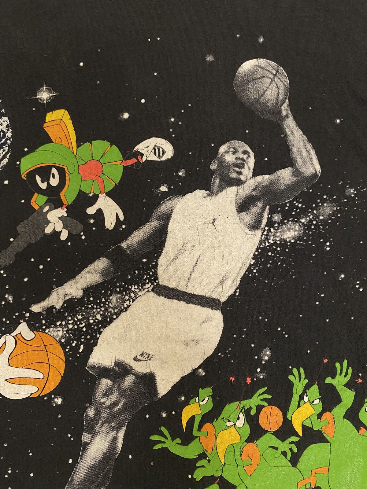 Other RARE 1993 Looney Tunes x MJ x Nike MADE IN USA Tee Size US XL / EU 56 / 4 - 3 Thumbnail