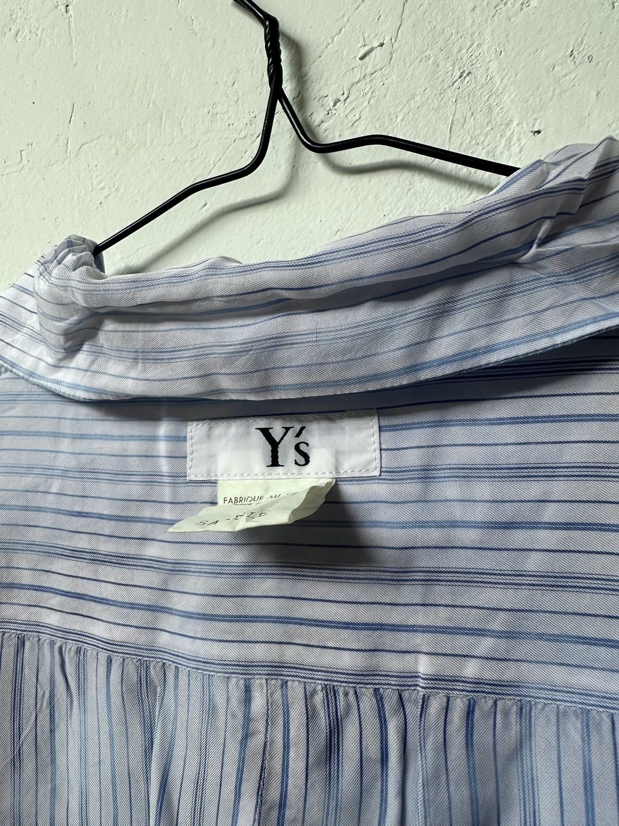 Yohji Yamamoto Sample Y’s Revesible Stripe Shirt Size US S / EU 44-46 / 1 - 8 Thumbnail