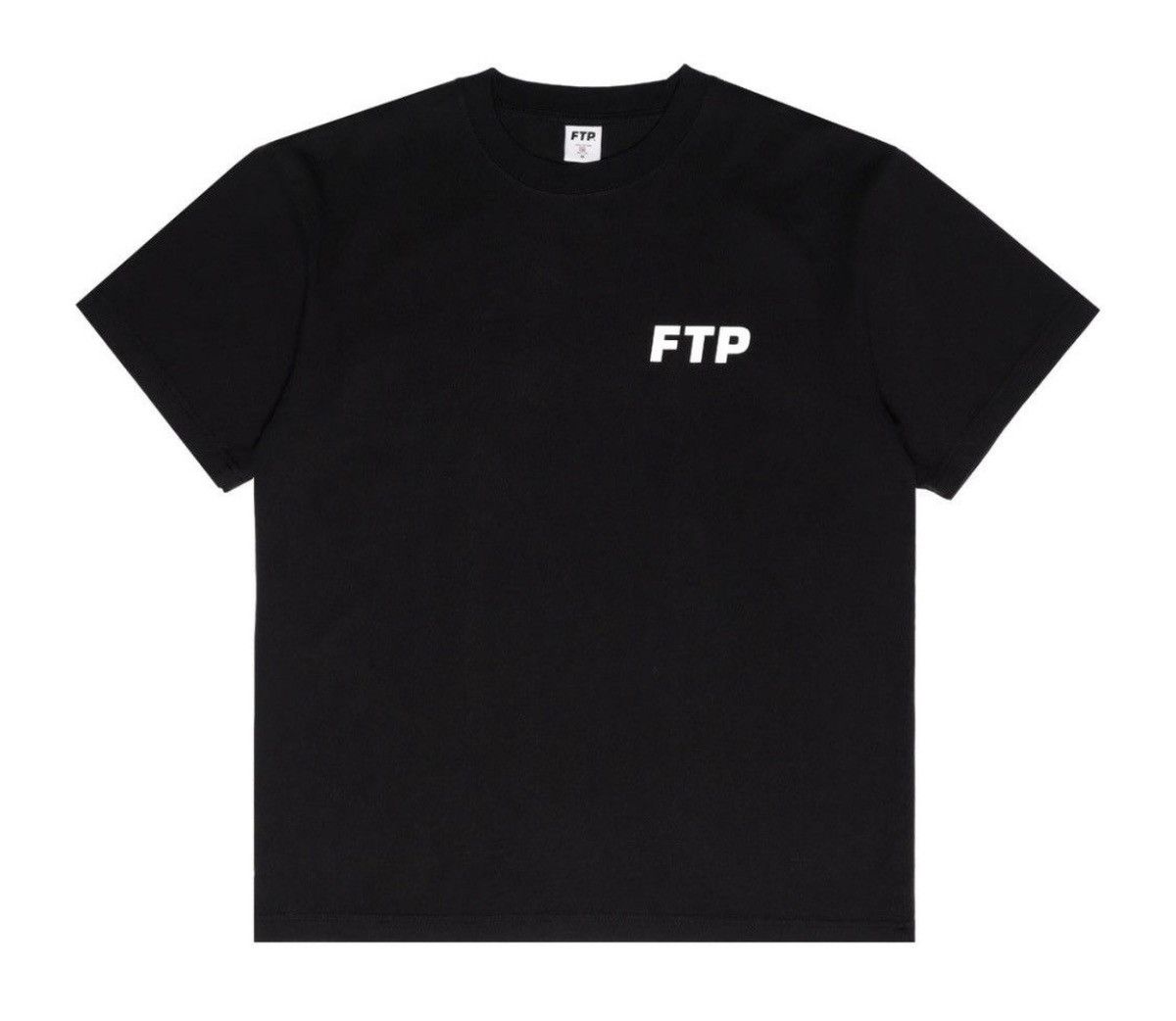 Fuck The Population FTP Logo Black T Shirt Size Large w/free USPS t shirt Size US L / EU 52-54 / 3 - 5 Thumbnail