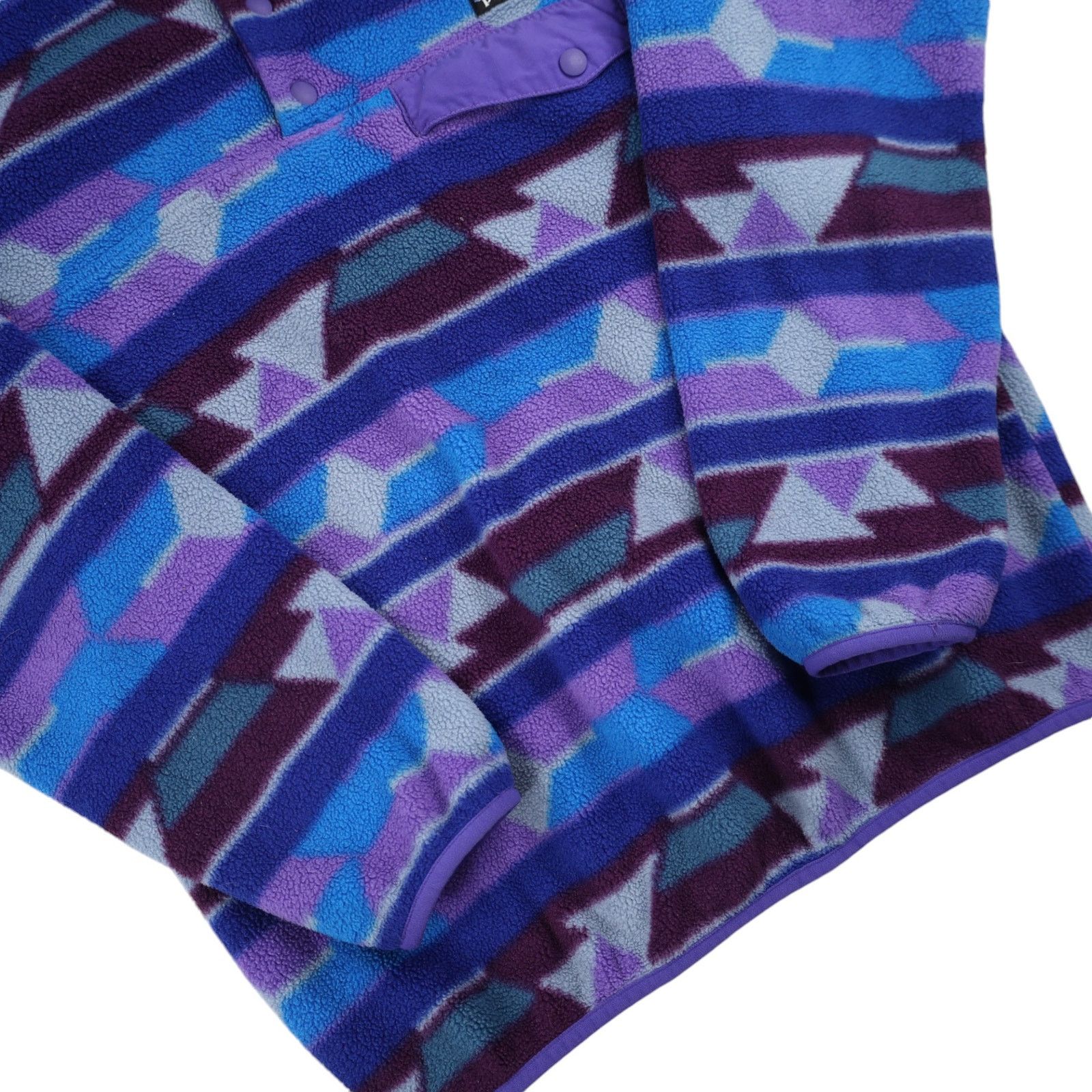 Patagonia Patagonia Synchilla Geometric Design Fleece Sweatshirt Size S / US 4 / IT 40 - 3 Thumbnail