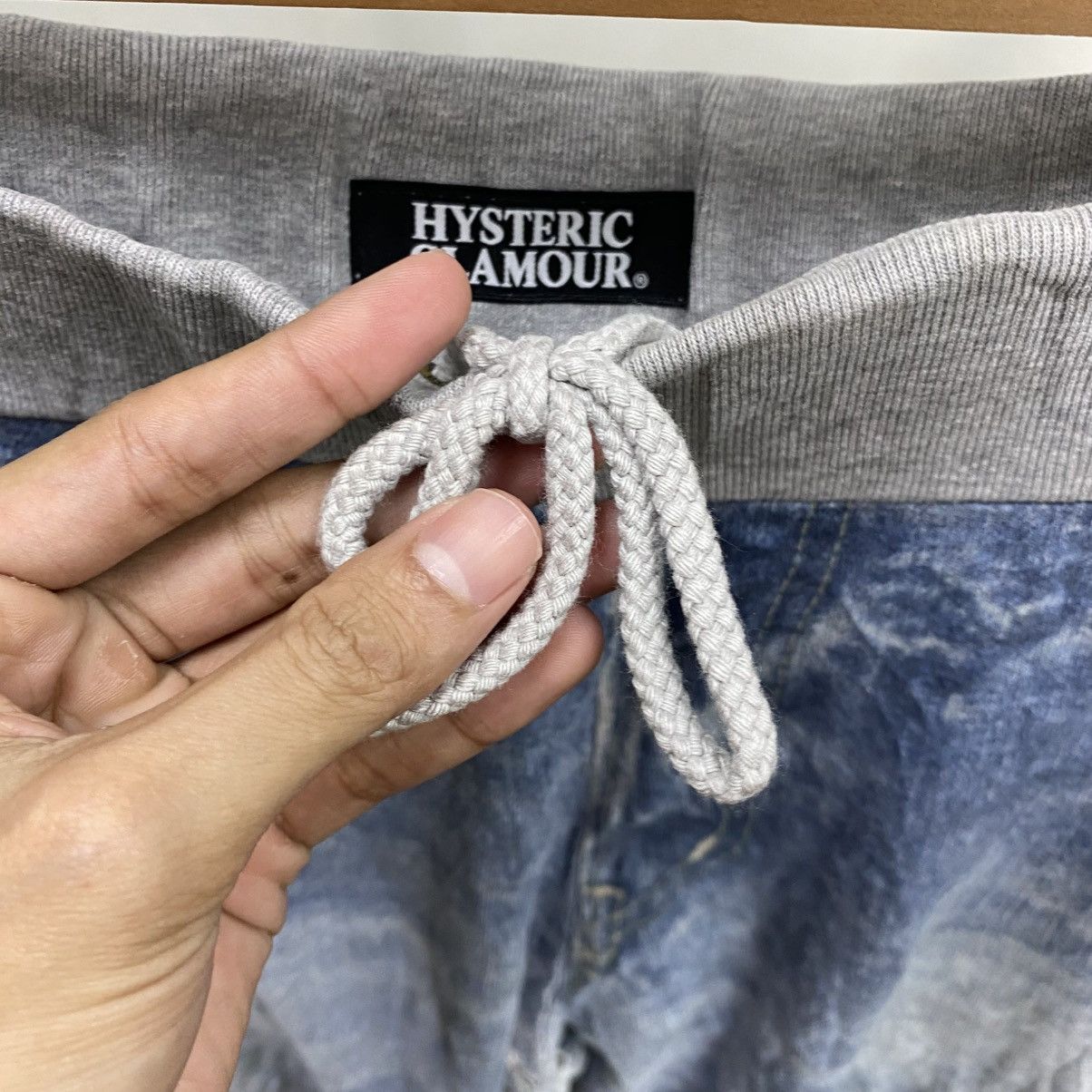 Hysteric Glamour × If Six Was Nine × Japanese Brand PunkDesignBondage Sweatpants Hysteric Glamour Japan Distress Size US 32 / EU 48 - 16 Thumbnail