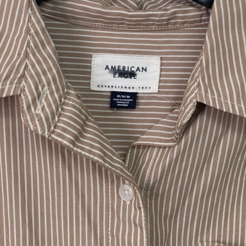 American Eagle Outfitters 2 New American Eagle Womens Medium Button Down Shirts Size M / US 6-8 / IT 42-44 - 7 Thumbnail
