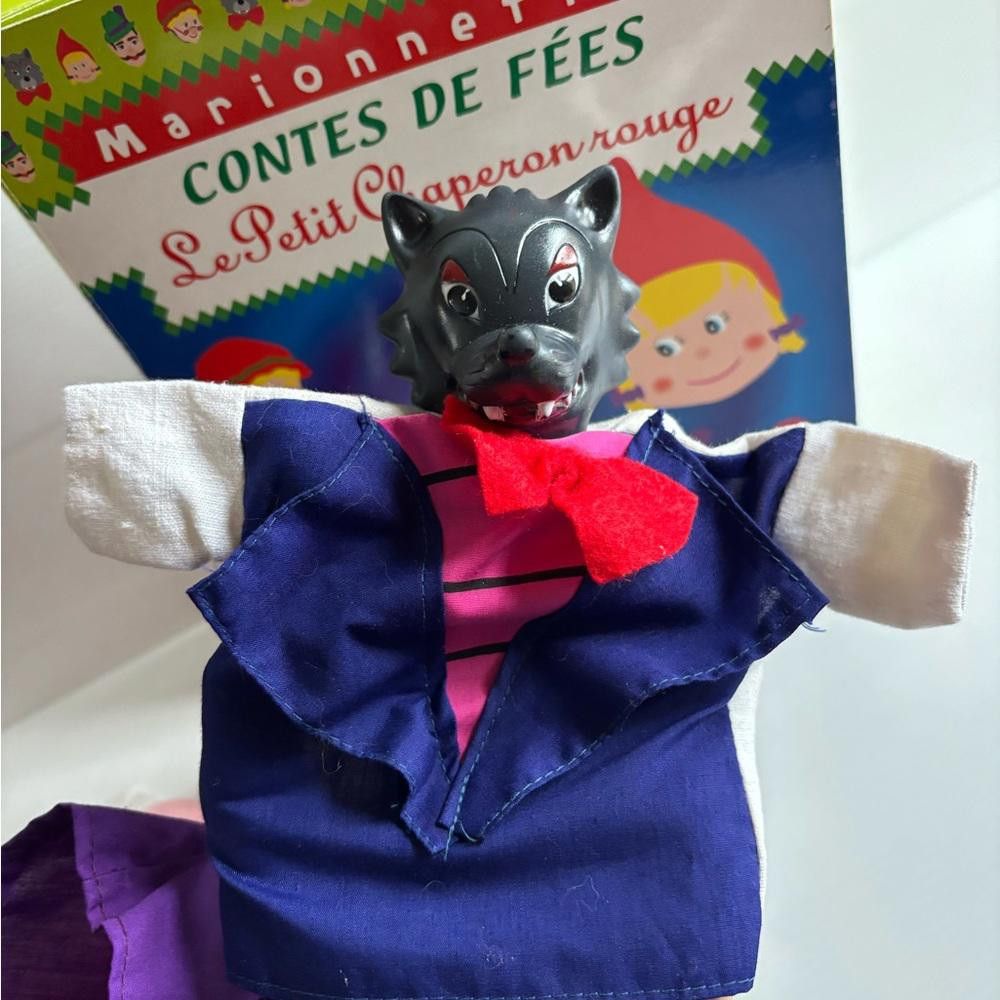 Designer Little Red Riding Hood Puppet Set Size ONE SIZE - 7 Thumbnail