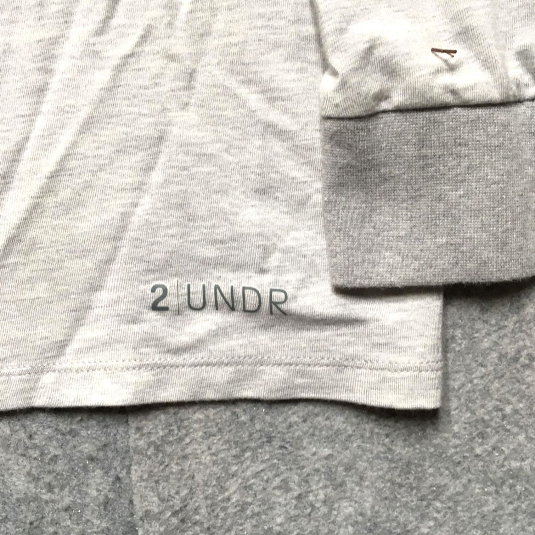 Vintage 2UNDR Hooded Shirt Mens XL Gray CC OF BIRMINGHAM ALABAMA Golf Tee Performance First Layer Size US XL / EU 56 / 4 - 2 Thumbnail