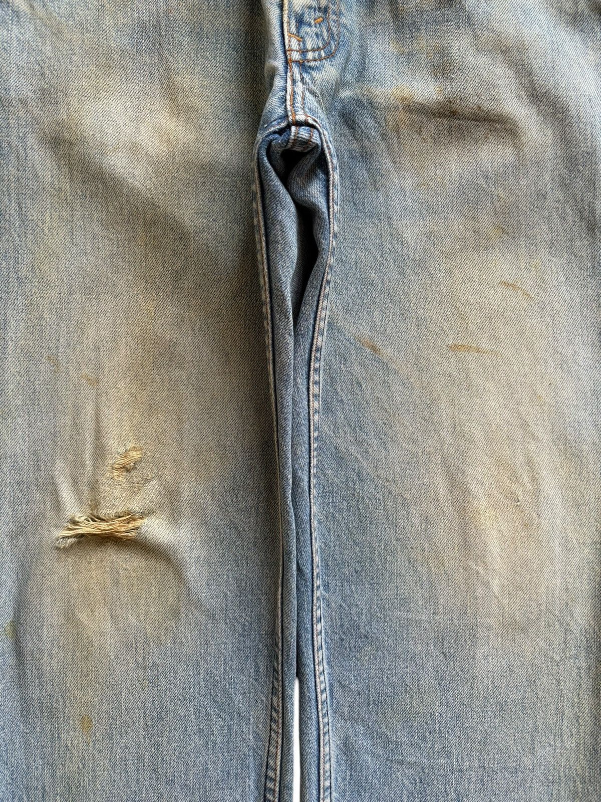 Levi's SALES🔥Vintage 90s Levis 603 Mud Wash Distressed Jeans Size US 30 / EU 46 - 5 Thumbnail