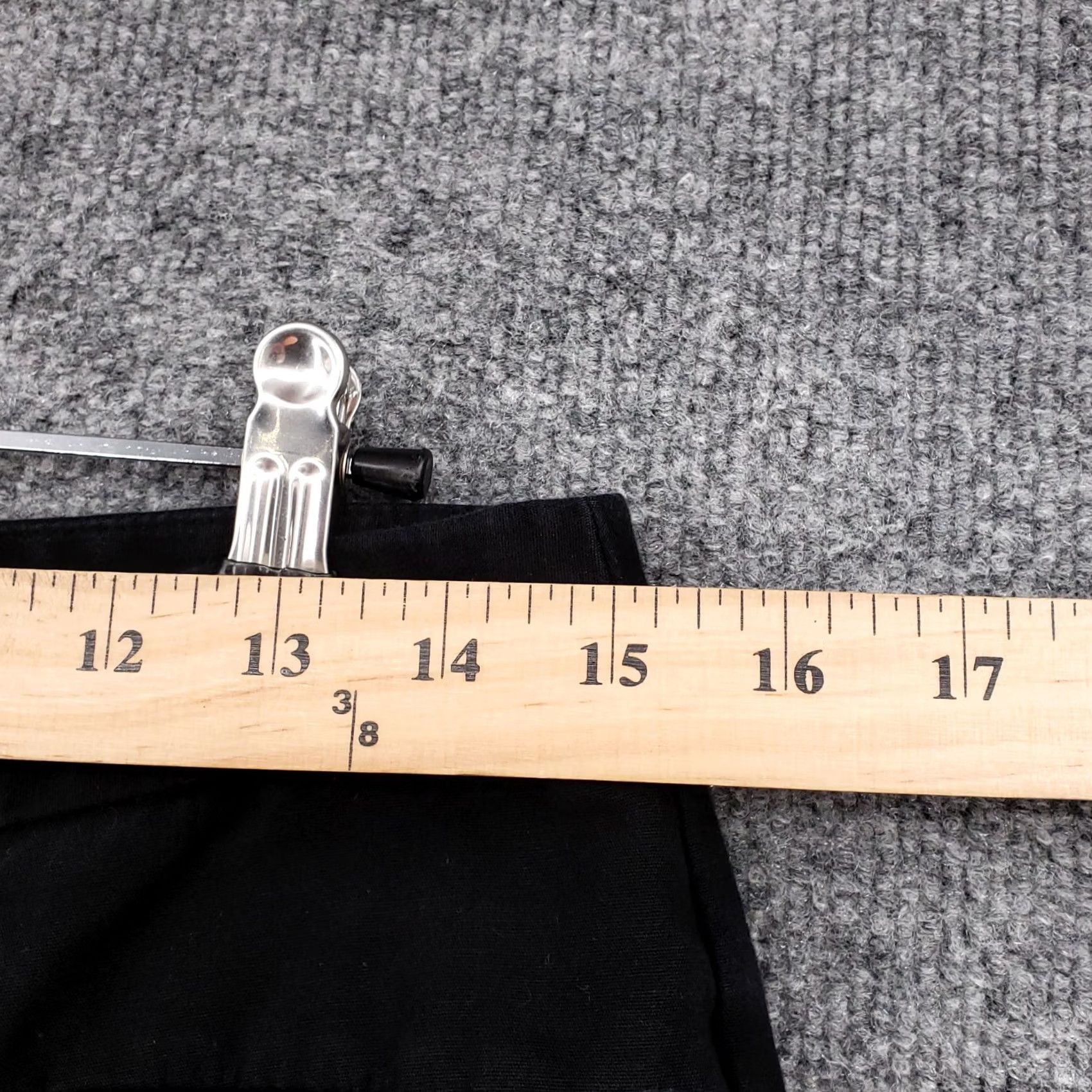 Anne Klein Anne Klein Womens Pants 8 Black Chino Flat Front Mid Rise Casual Ankle Size 30" / US 8 / IT 44 - 6 Thumbnail