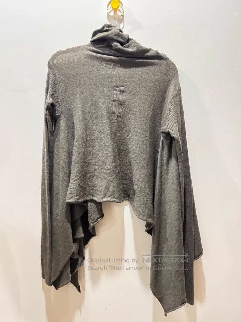 Rick Owens Rick Owens Deconstruction of high collar long sleeves Size S / US 4 / IT 40 - 5 Thumbnail